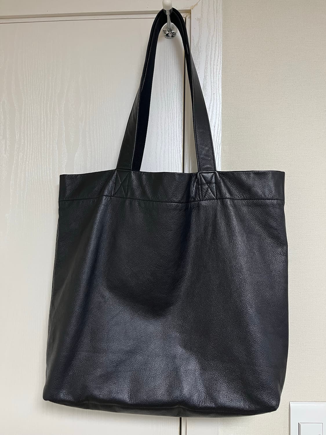 요지야마모토 레더 토트백 상품이미지3