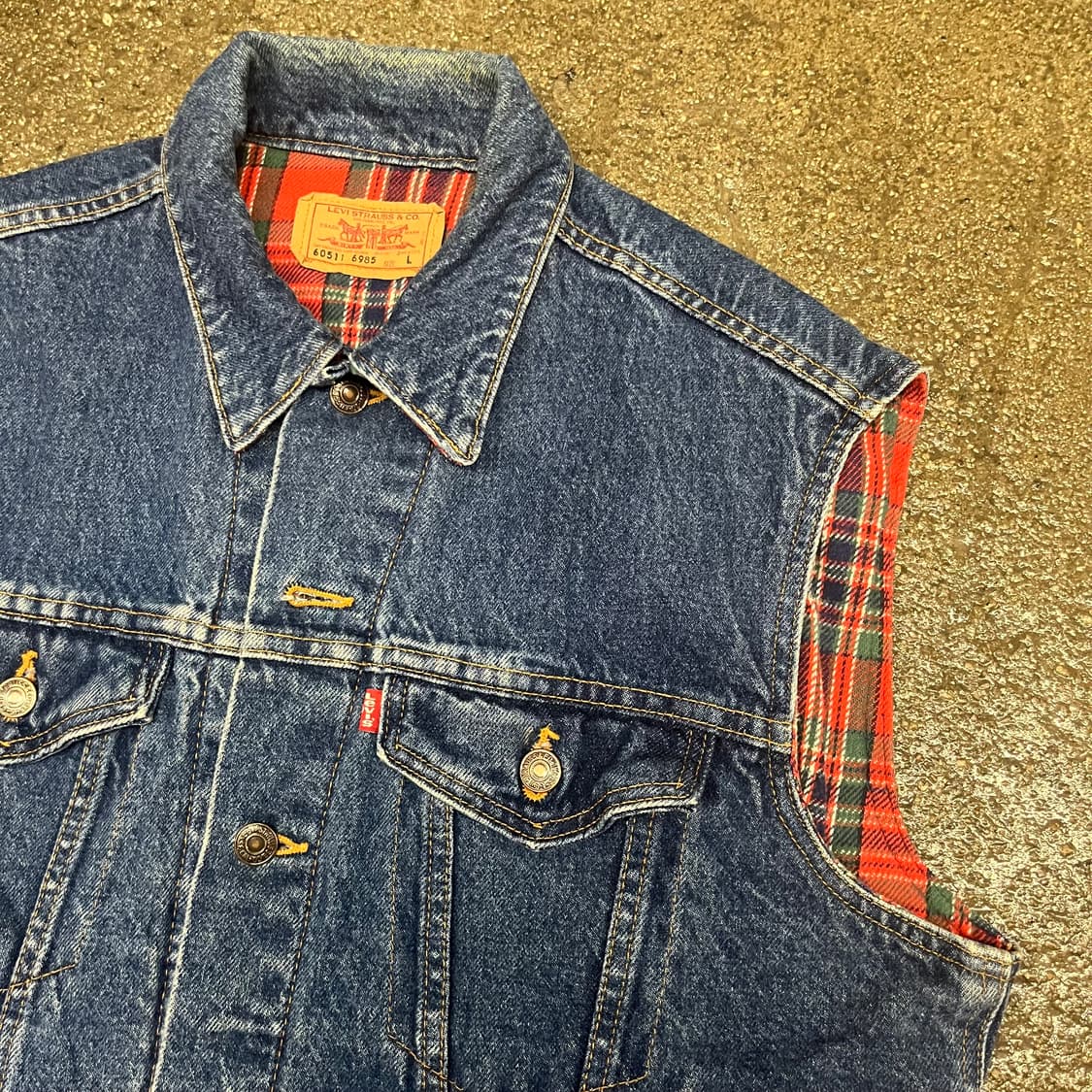 80s Levis 데님 베스트 (100) 상품이미지3