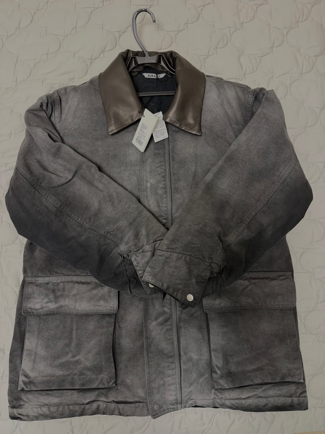 오라리 / 25fw / 코튼 덱 자켓 / 3,4 상품이미지2