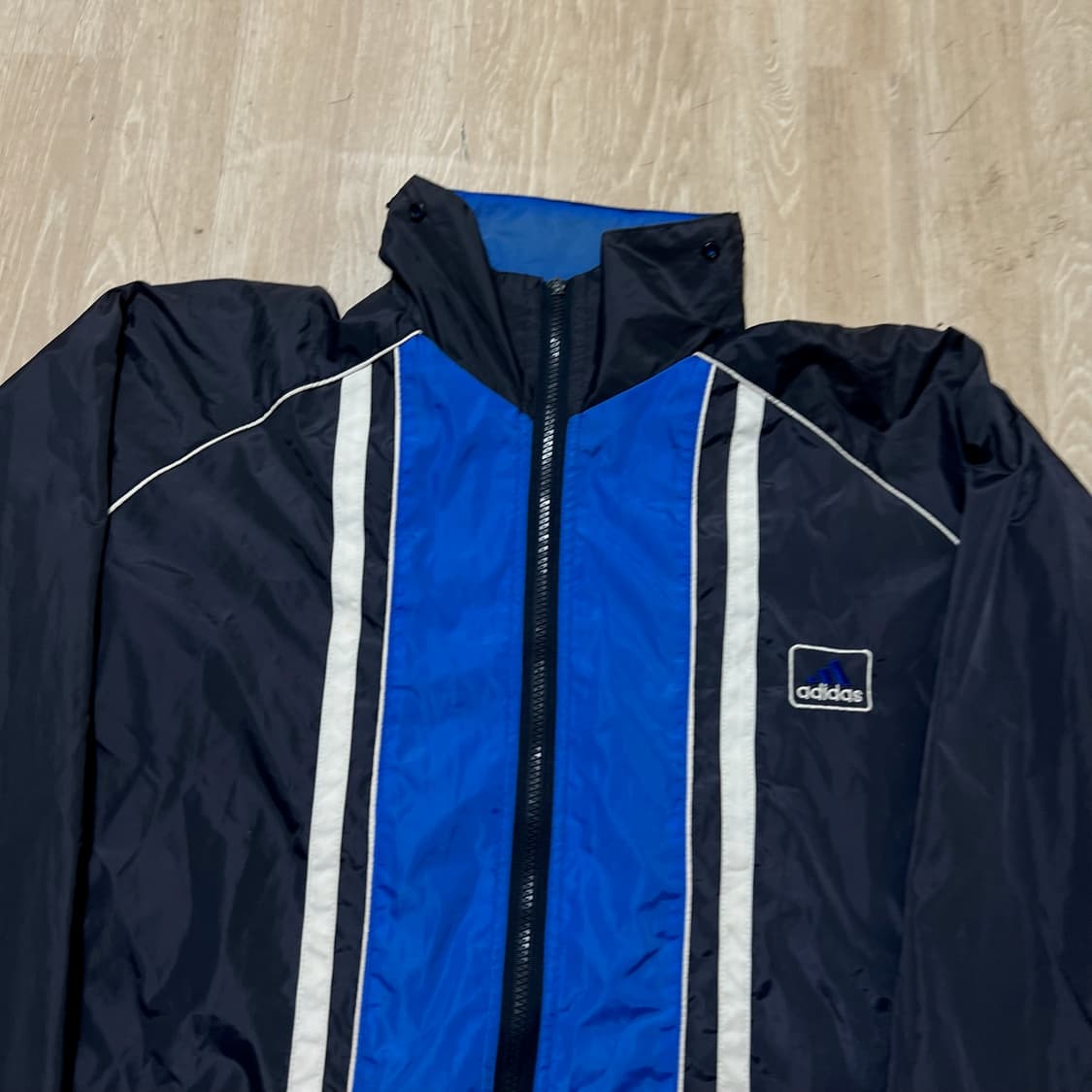 아디다스 90s 올드스쿨 로고 바람막이 자켓 4XL 상품이미지2