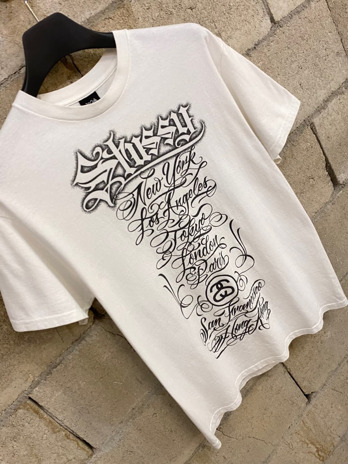 00s 스투시 미스터 카툰 월드 투어 티 상품이미지3