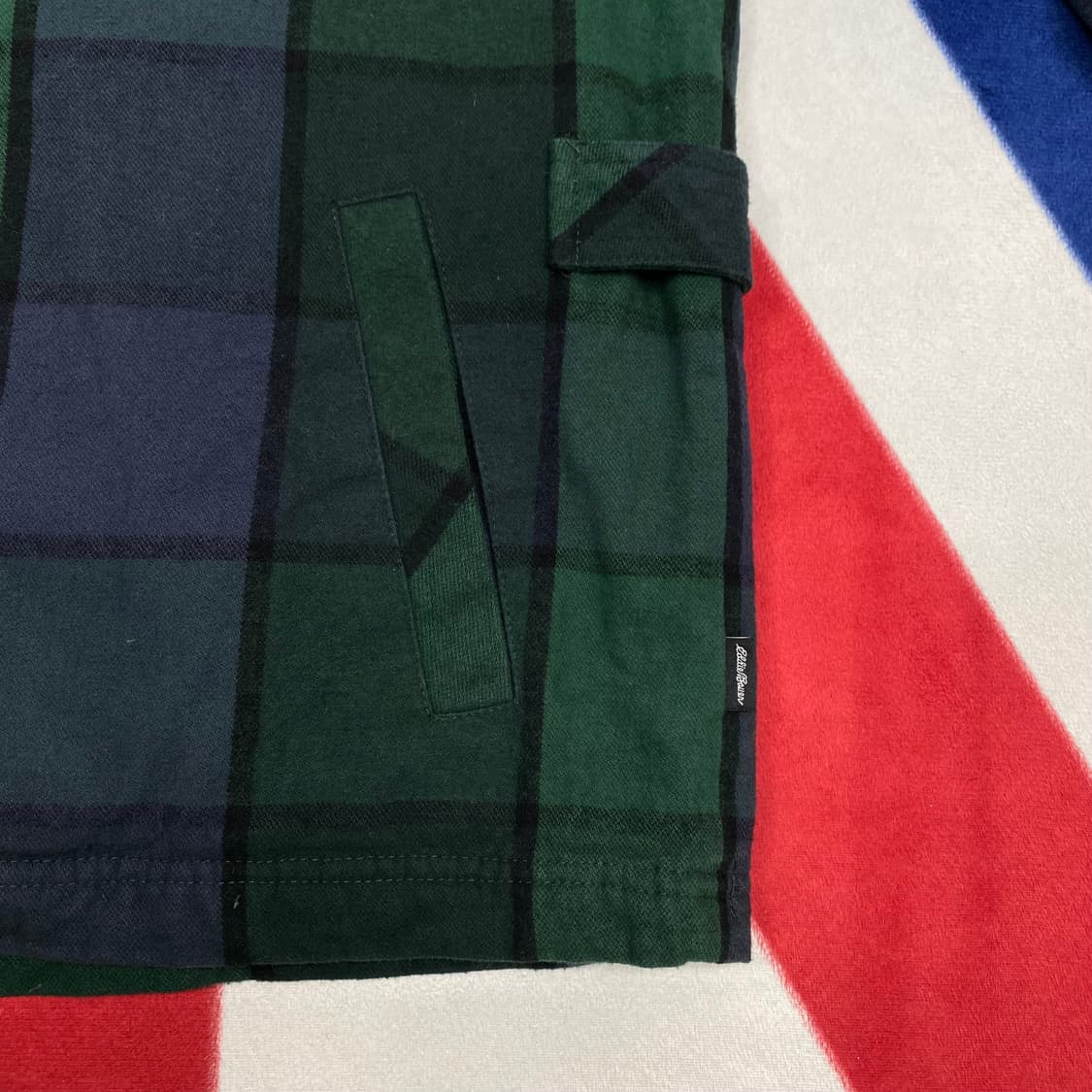 에디바우어 체크자켓 여성 M  상품이미지4