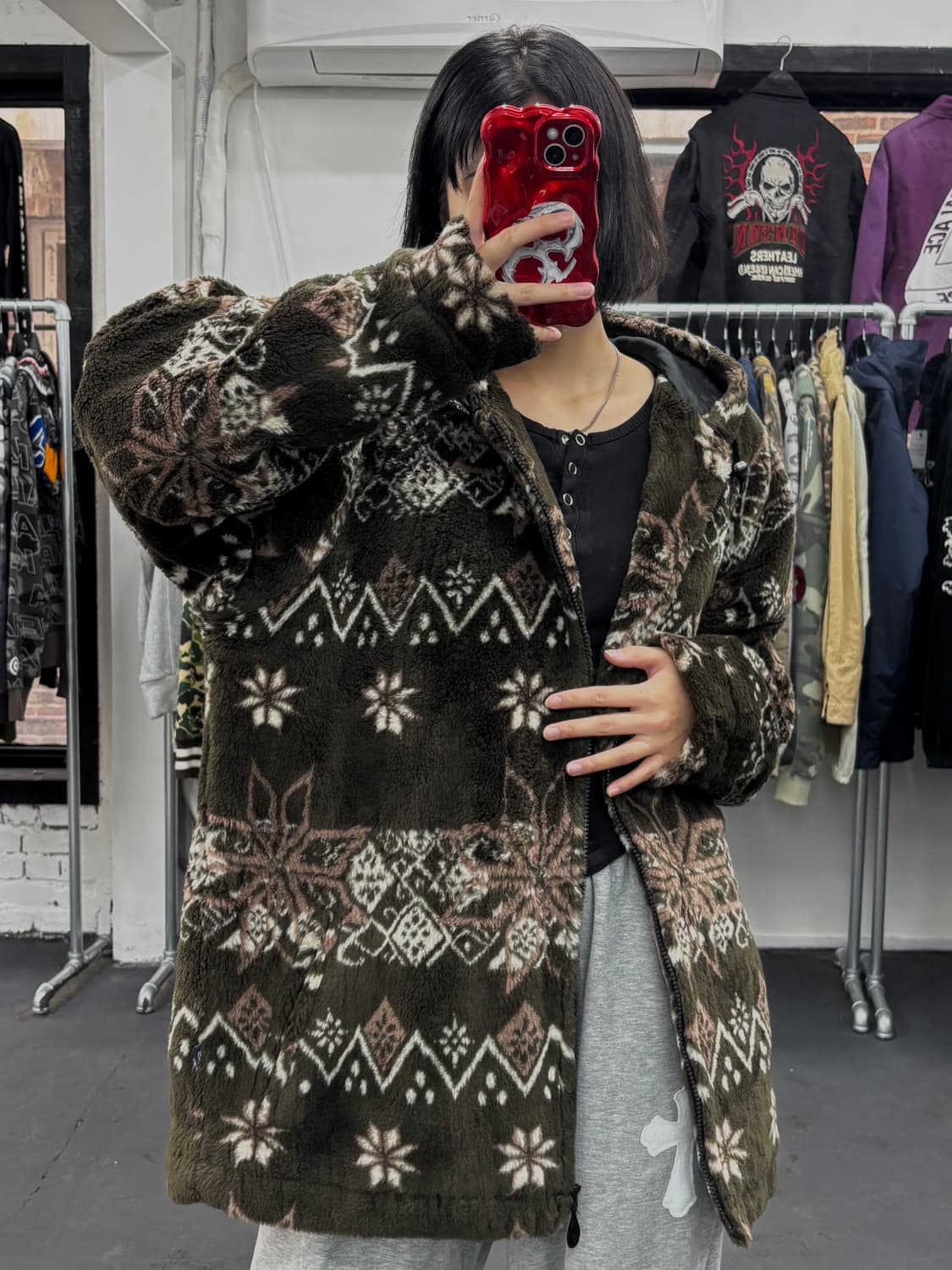 Piko 피코 노르딕 플리스 후드집업 상품이미지3