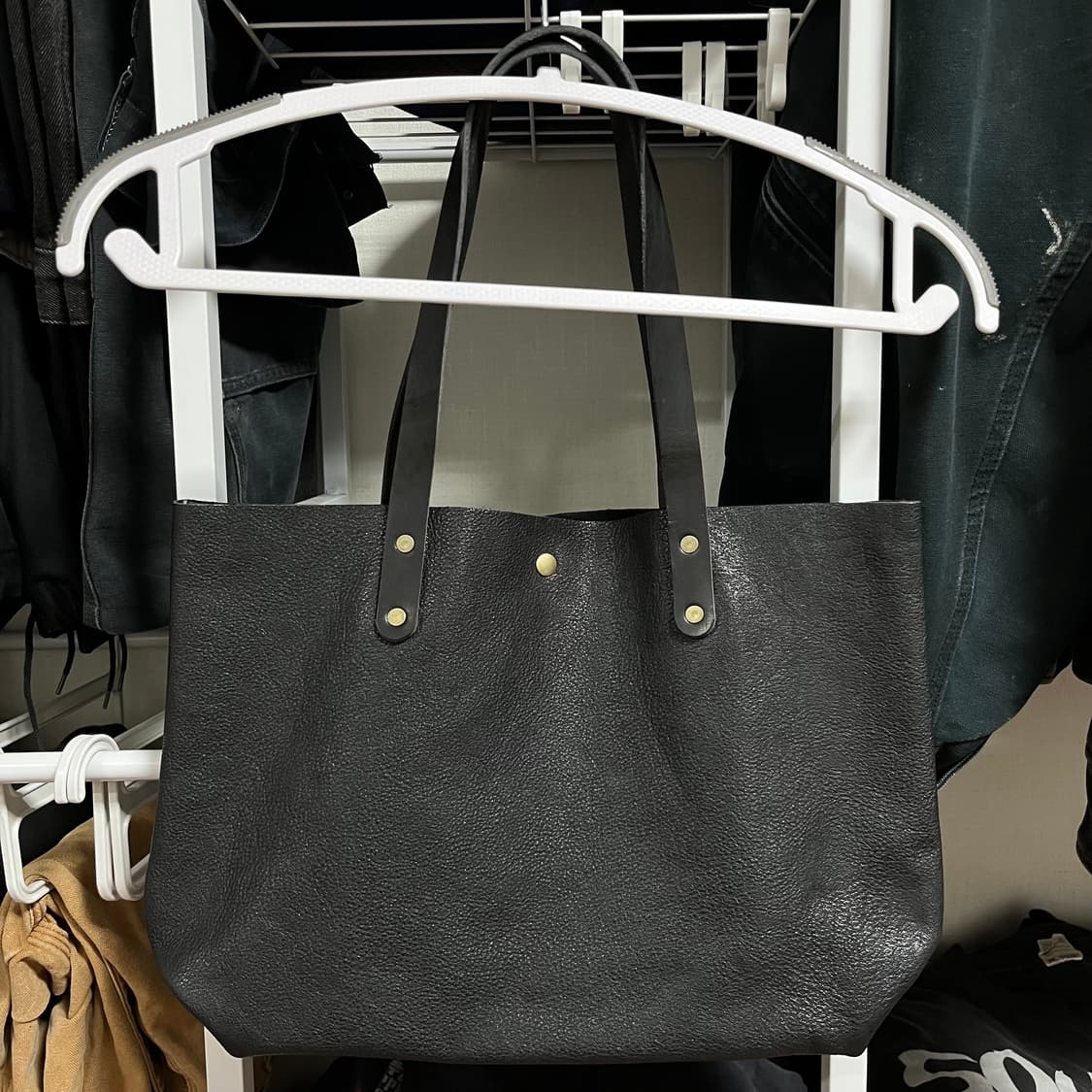 Japanese Leather Handmade Tote Bag 상품이미지4