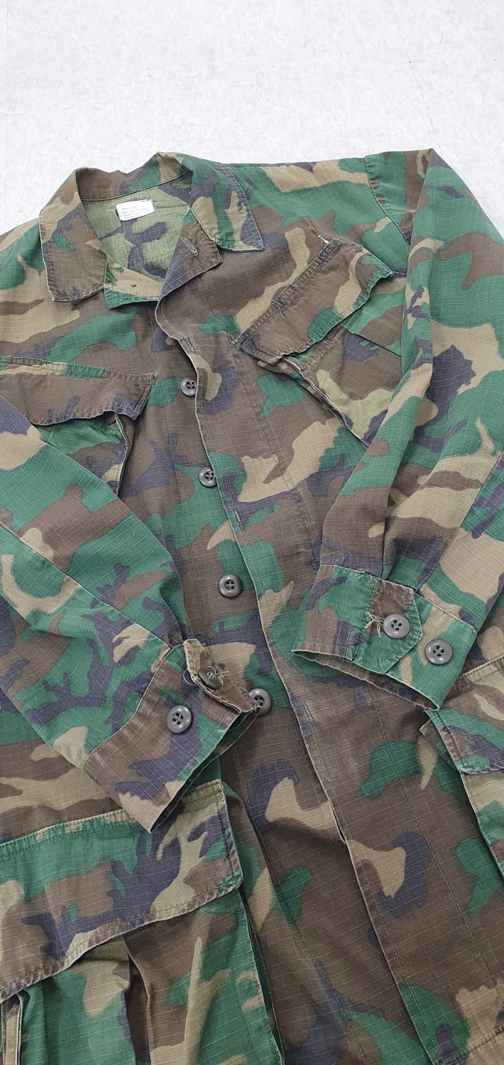 미군 오리지널 정글퍼티그 ERDL 자켓 하이랜드 패턴 베트남전 ('69년 상품이미지2