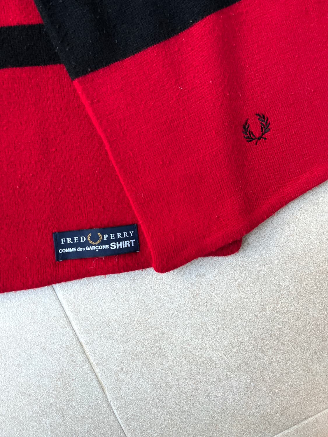 Comme des garcons with fred perry muffle 상품이미지3