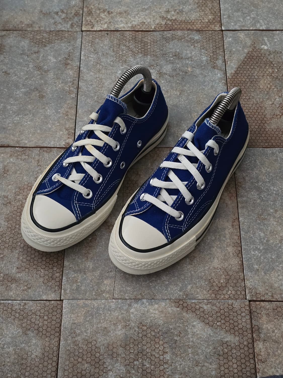 (220)컨버스 척 70 빈티지 캔버스 러쉬 블루 로우 상품이미지1