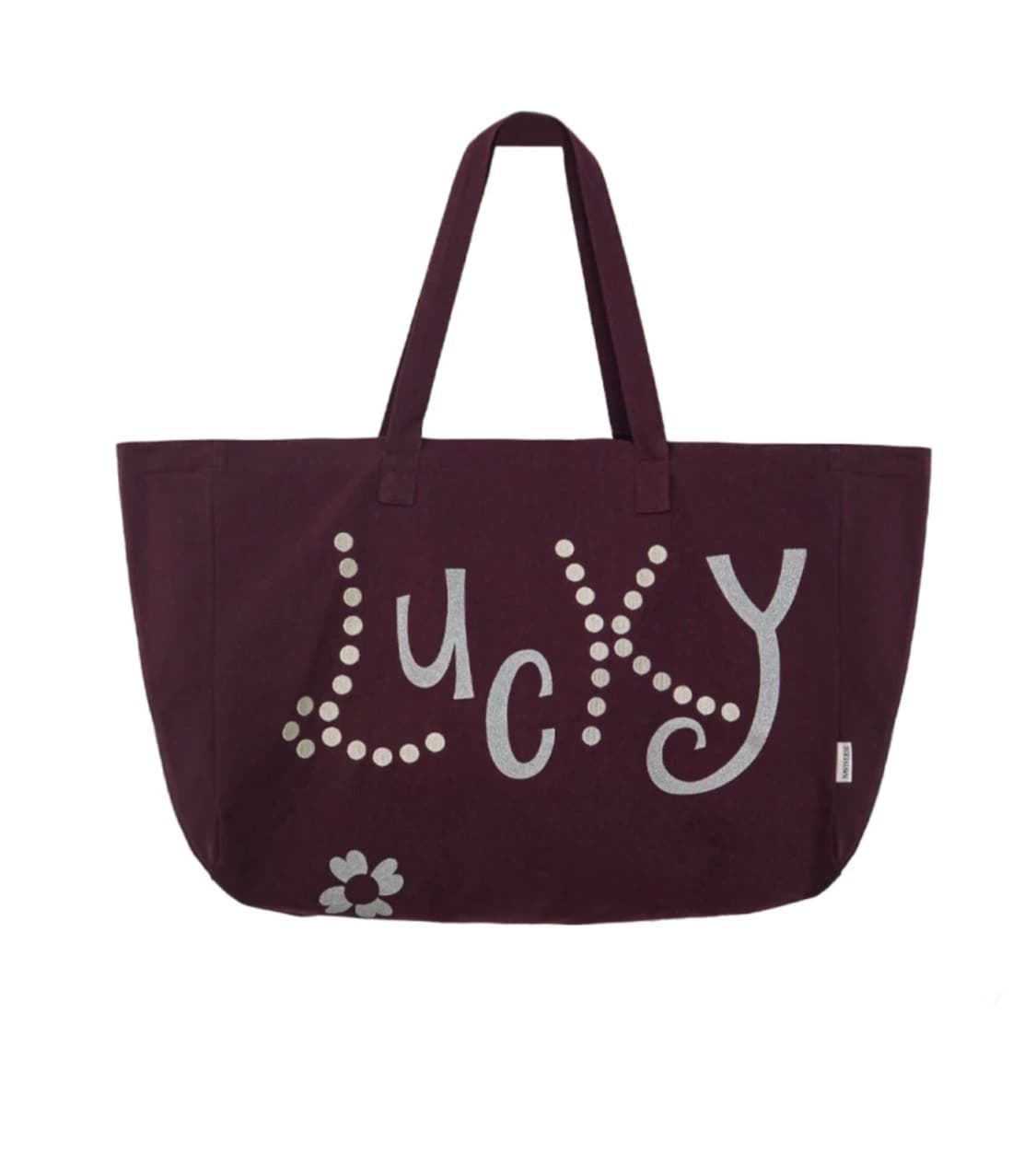 나비버스 러키 토트 백 버건디 상품이미지1