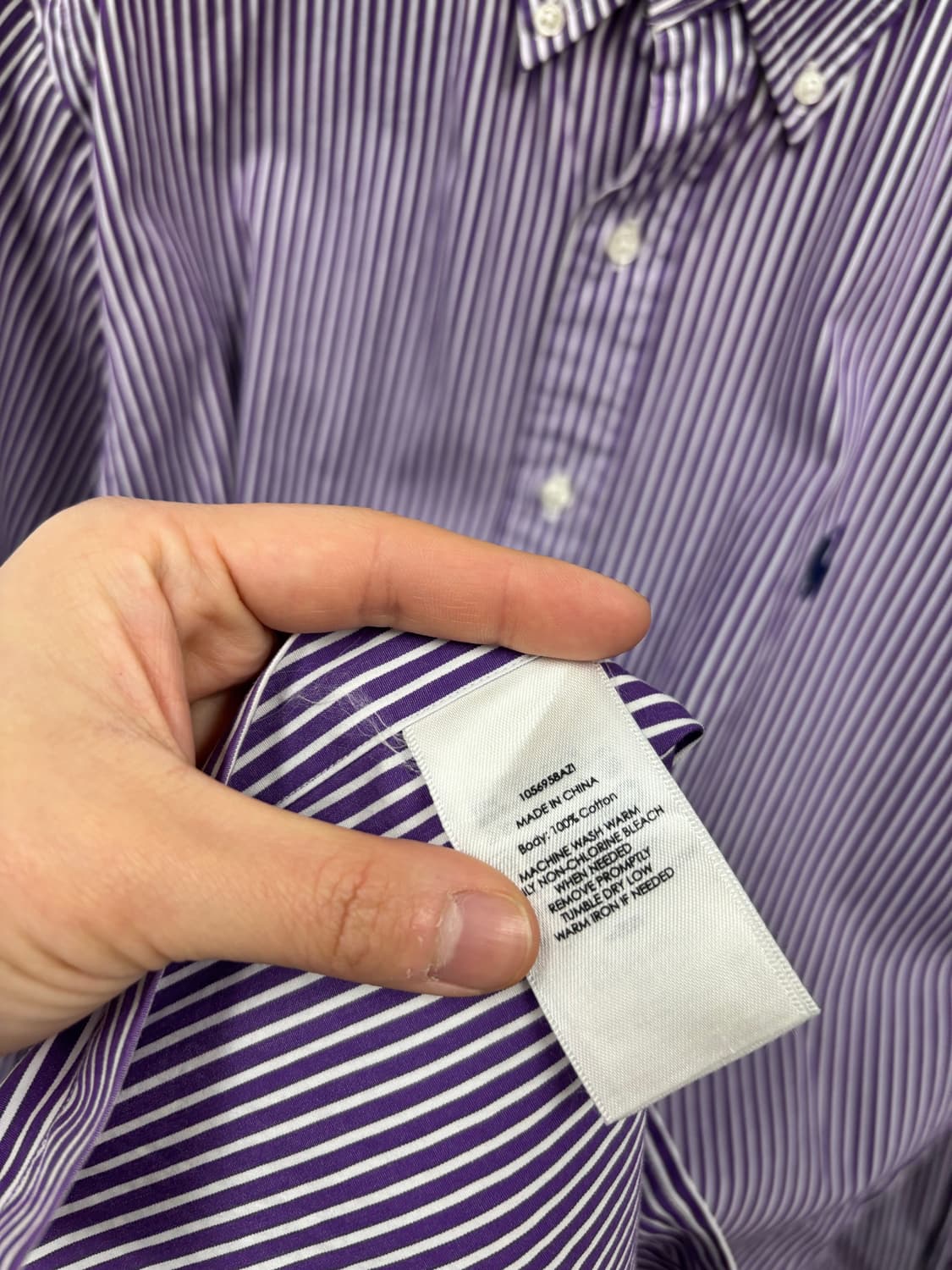 폴로랄프로렌 스트라이프 긴팔셔츠 상품이미지5