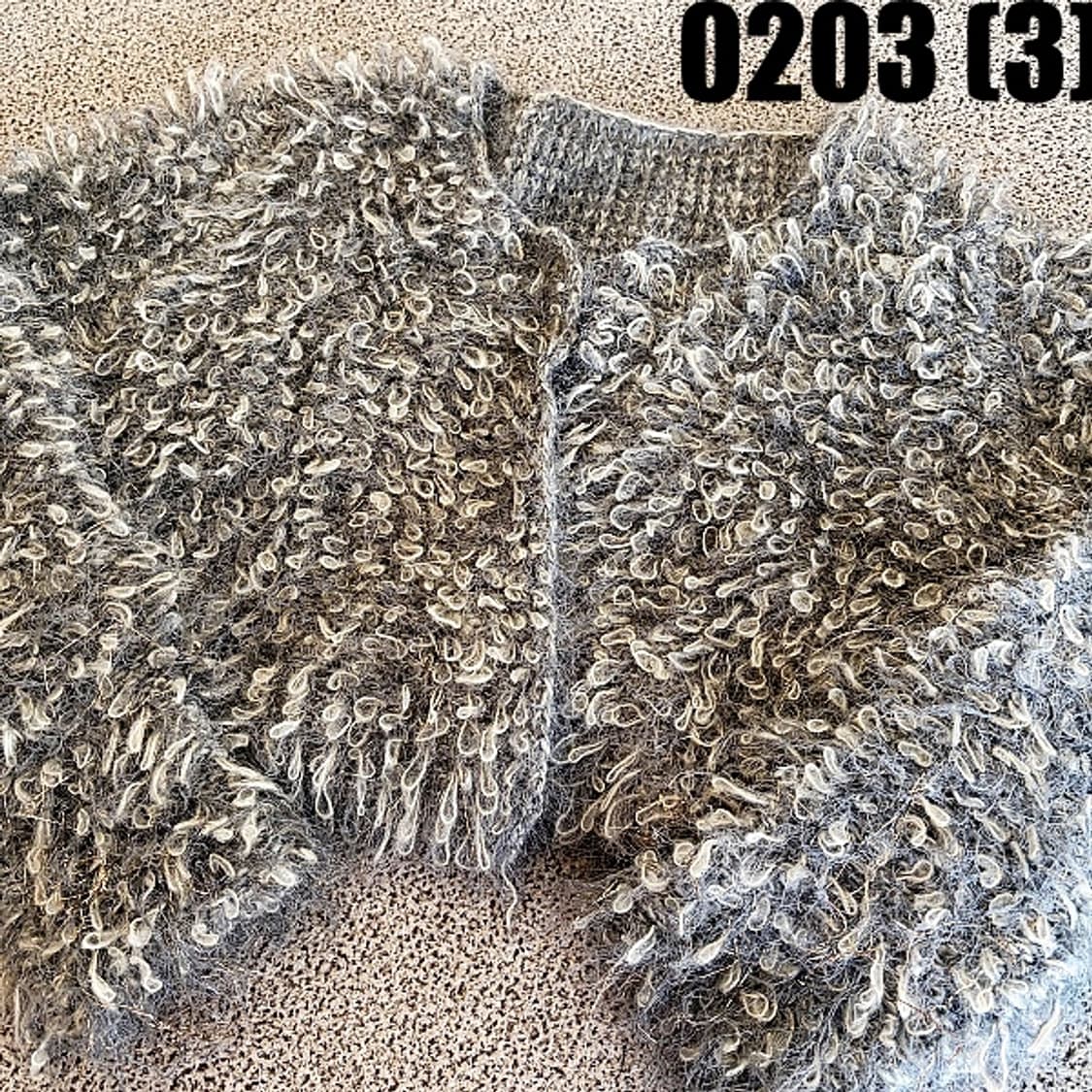 [실측확인] 빈티지 뽀글이 크롭 가디건 상품이미지2