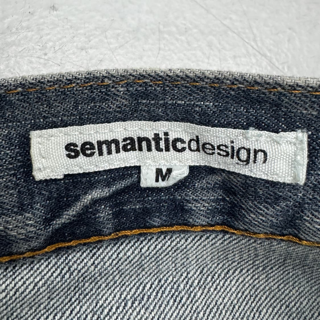 세만틱디자인 제팬 부츠컷 워싱 락 펑크 데님팬츠 상품이미지8