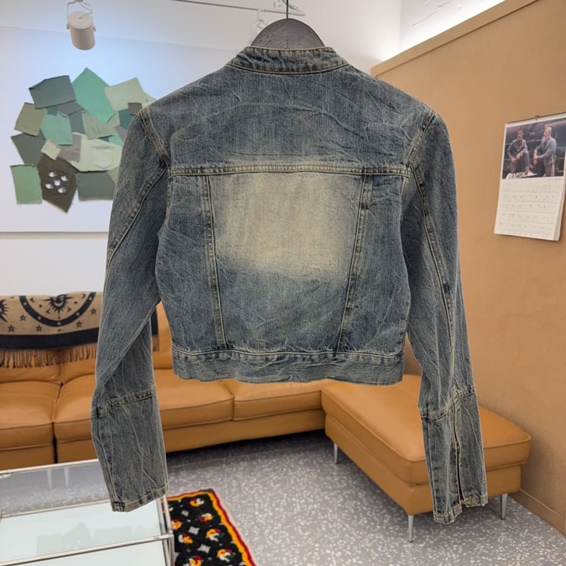 블랙업 클레븐 빈티지 워싱 데님 자켓 S C08382 상품이미지4