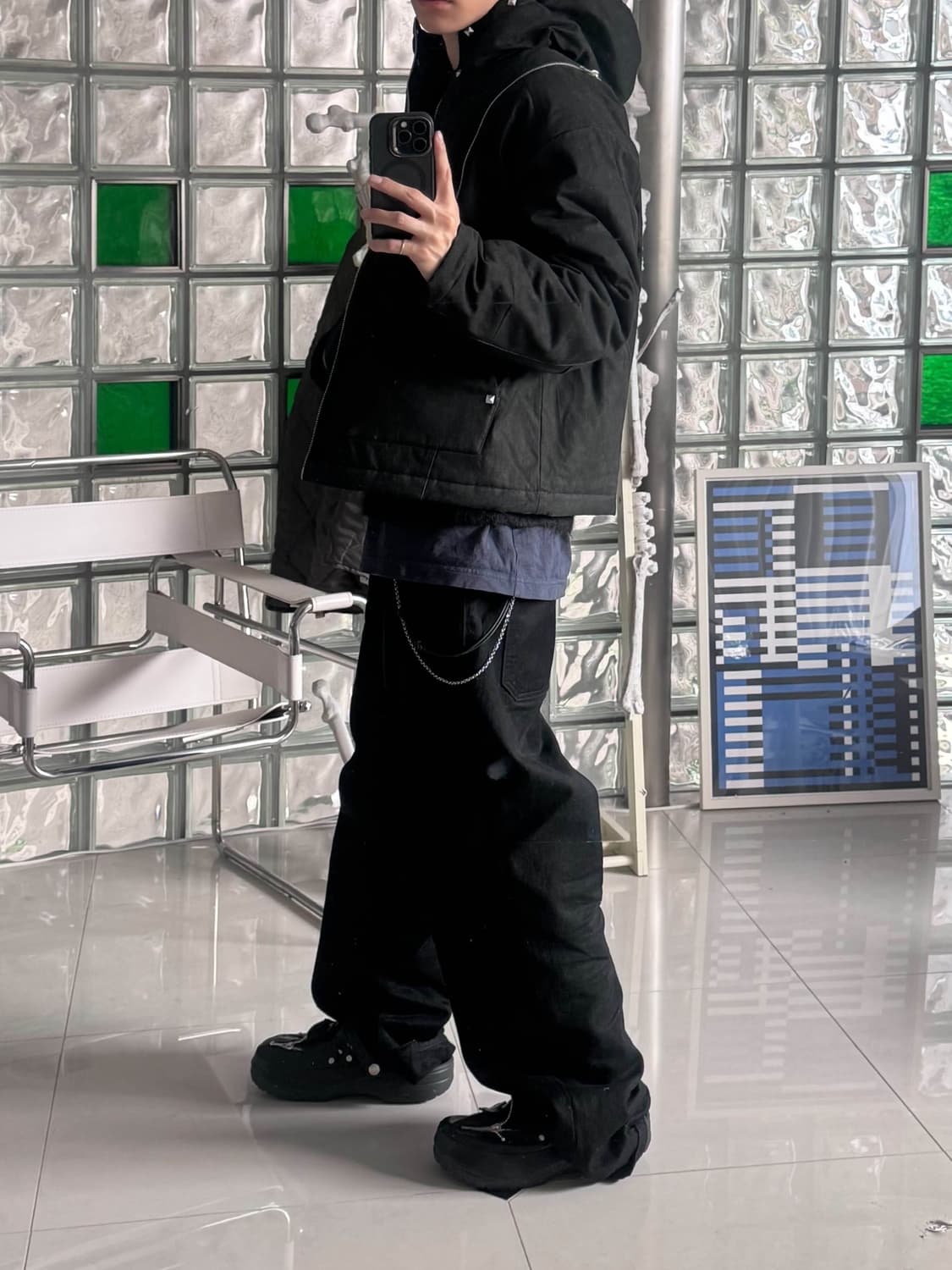 Stud Form Padded Jacket 스터드 폼 패디드 자켓 상품이미지4