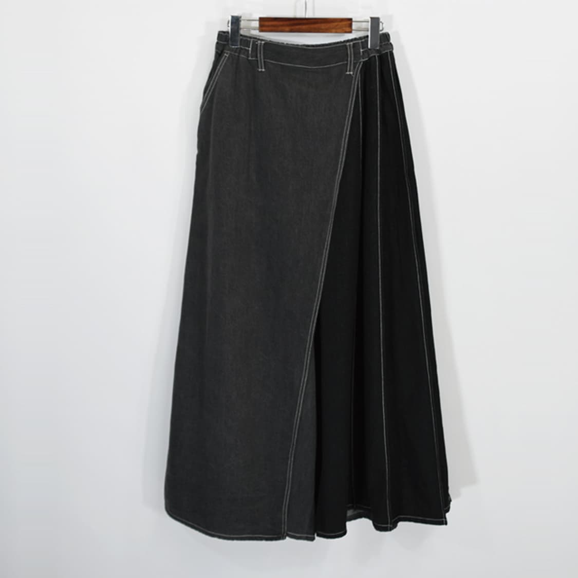 n'OrLABEL 플리츠와이드데님팬츠 상품이미지2