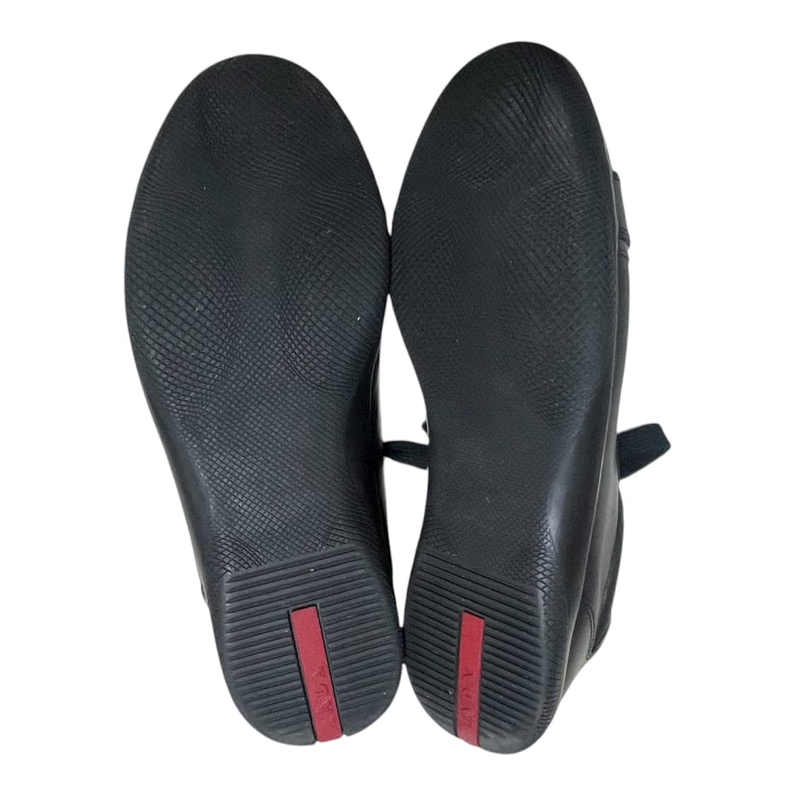 [43] 프라다 스포츠 블랙 레더 레이스업 스니커즈 상품이미지5