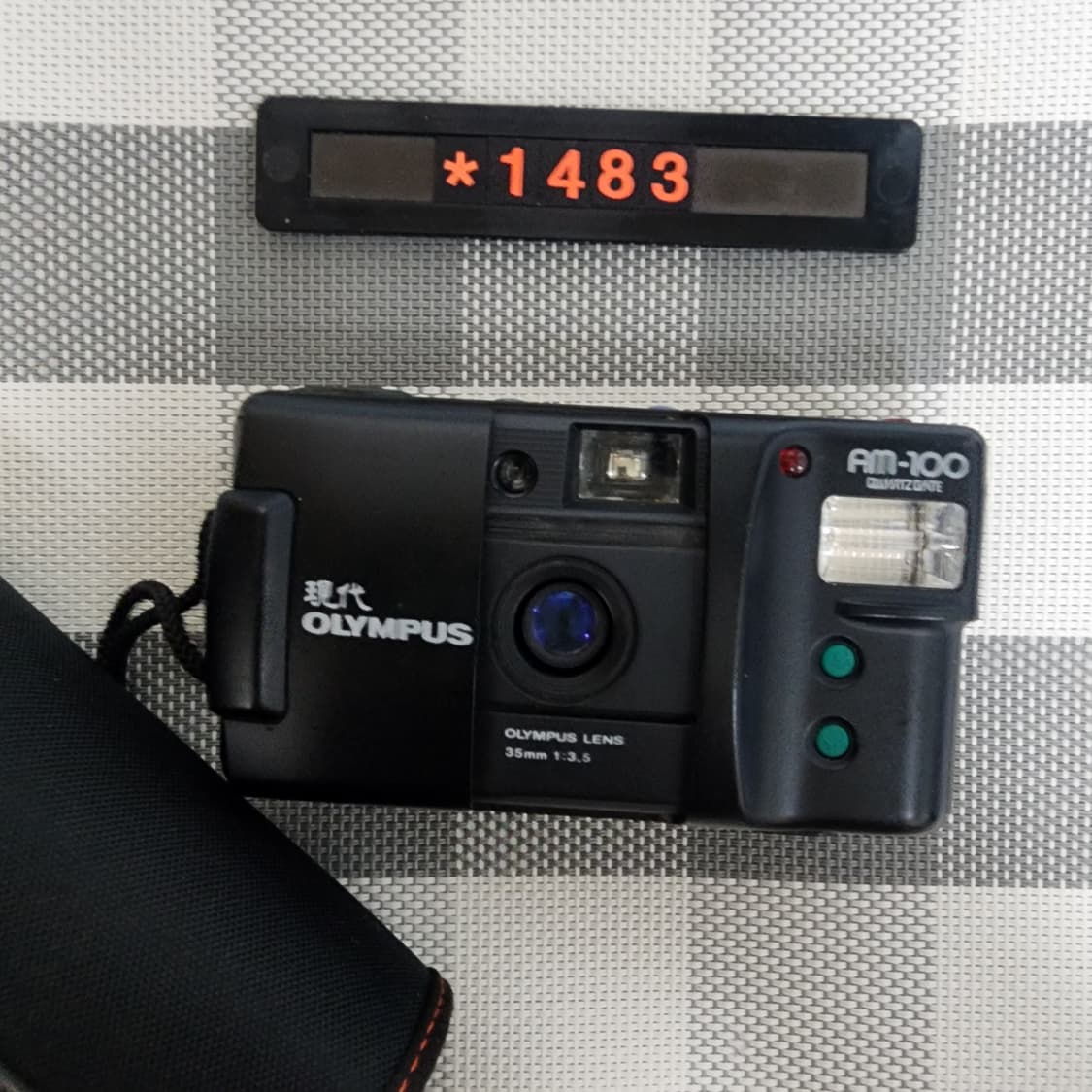 현대 올림푸스 Am-100 데이터백 필름카메라 파우치포함 상품이미지2