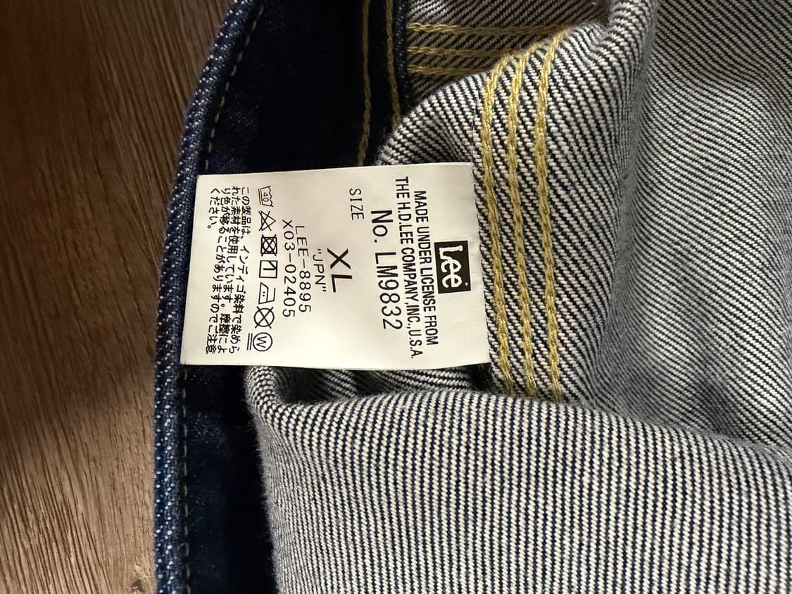 Lee japan) 100주년 기념 카우보이 데님재킷 상품이미지5