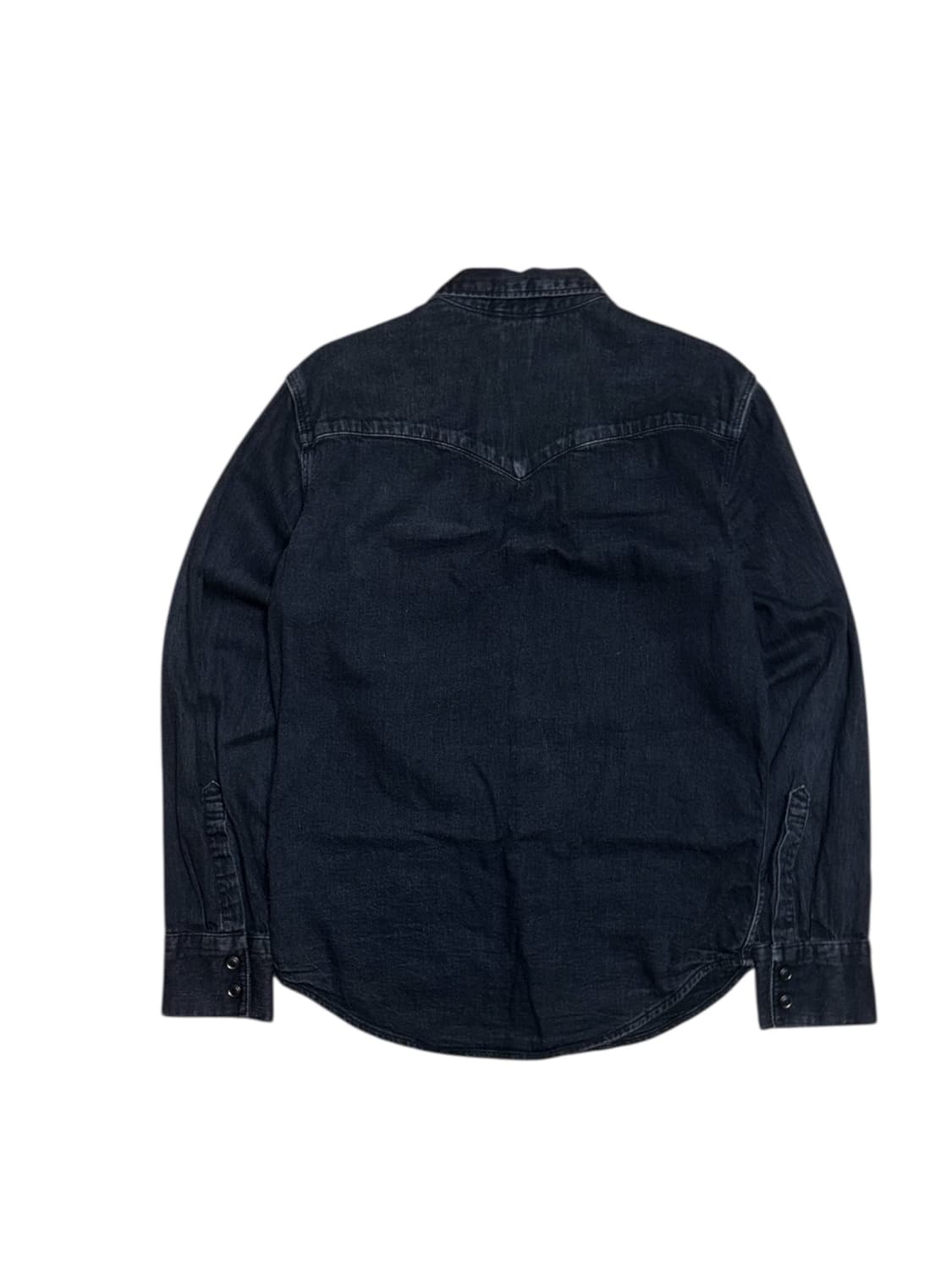 리바이스 워시드 블랙 웨스턴 데님 셔츠 상품이미지6
