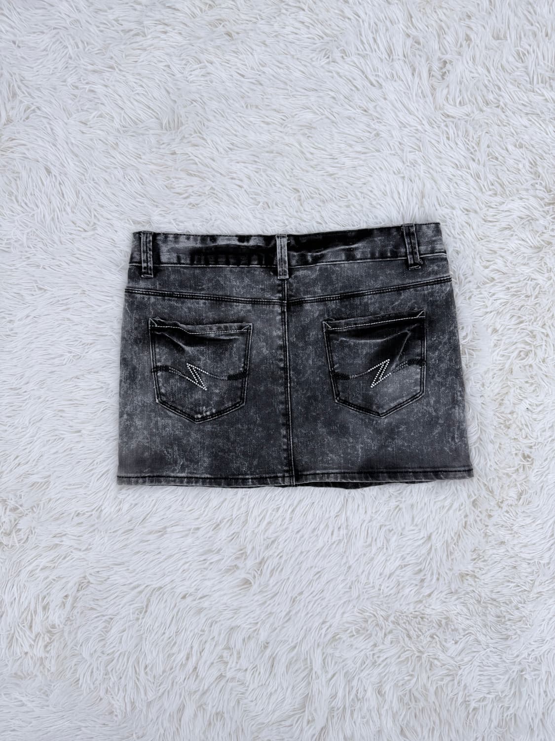 블랙워싱데님미니sk 상품이미지2