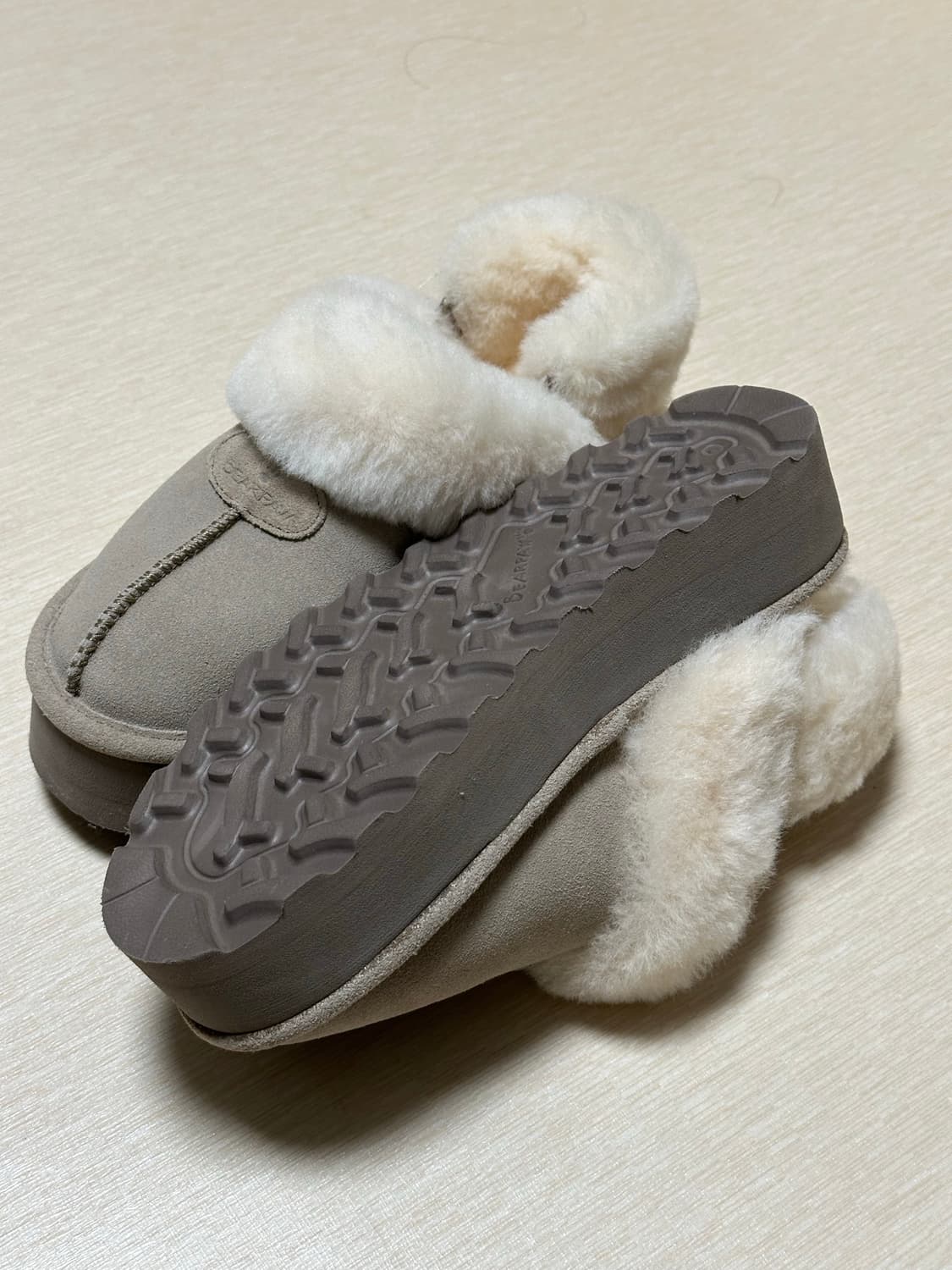 베어파우 양털 슬리퍼 키높이 ~230mm 상품이미지2