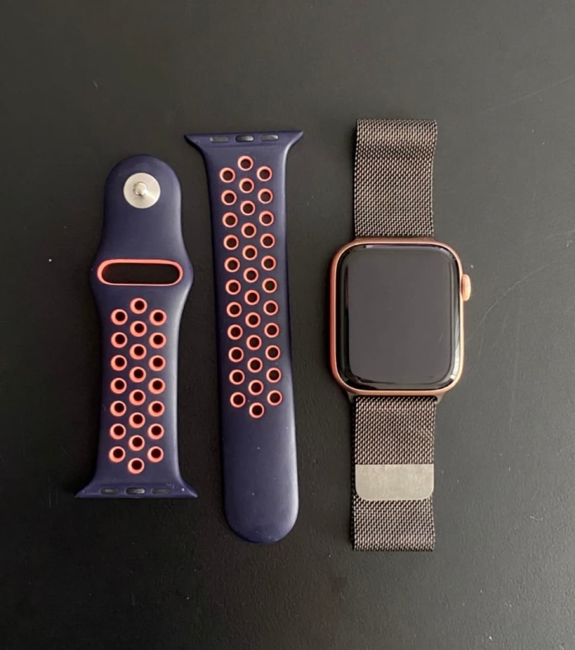 애플워치6 44mm + 정품 스트랩 2종 (배터리 성능 86%) 상품이미지2
