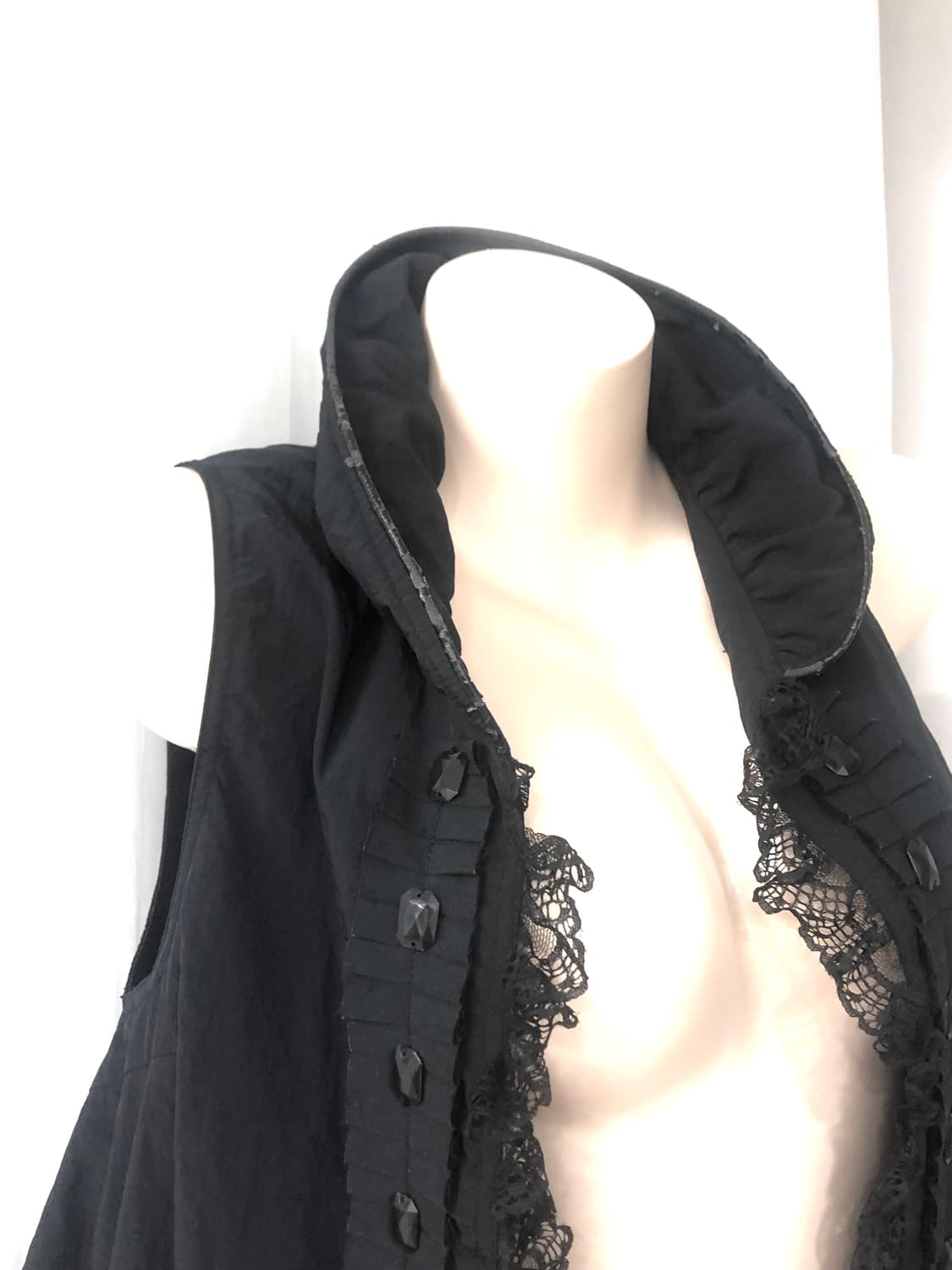archive gothic lace layered vest 상품이미지6