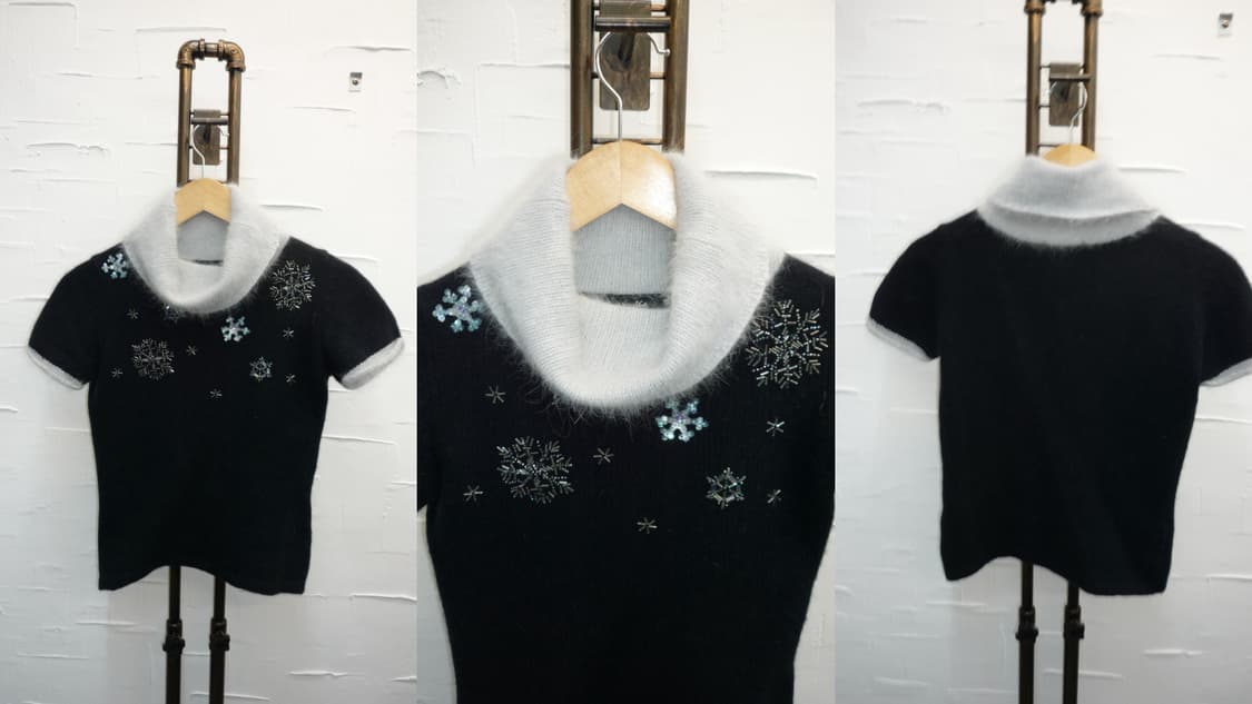 snow polar knit top 상품이미지6