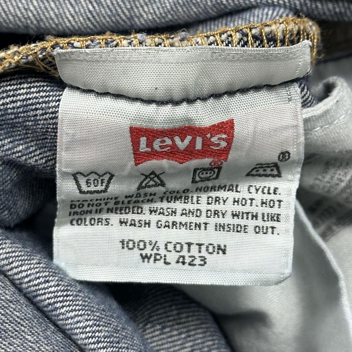 리바이스 501 오리지널 스트레이트 데님 팬츠 (36인치) 상품이미지6