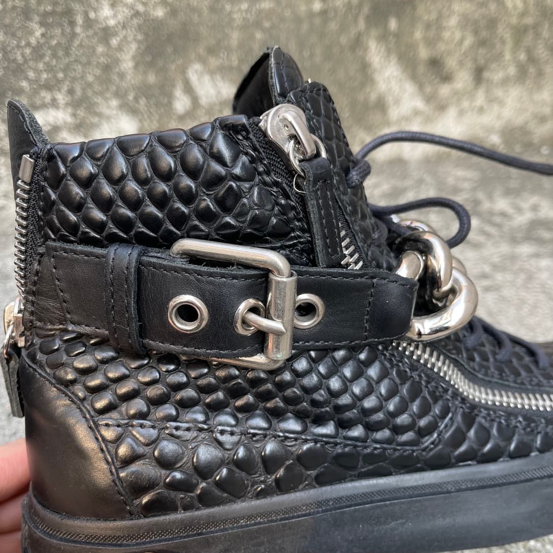 [39] Giuseppe Zanotti 하이탑 스니커즈 남여 상품이미지5