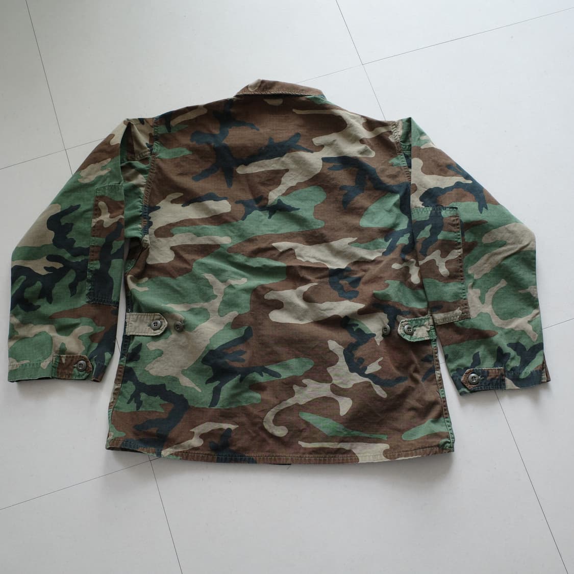 80s 미군 우드랜드 BDU 전투복 자켓 상의 (M-S) 상품이미지7