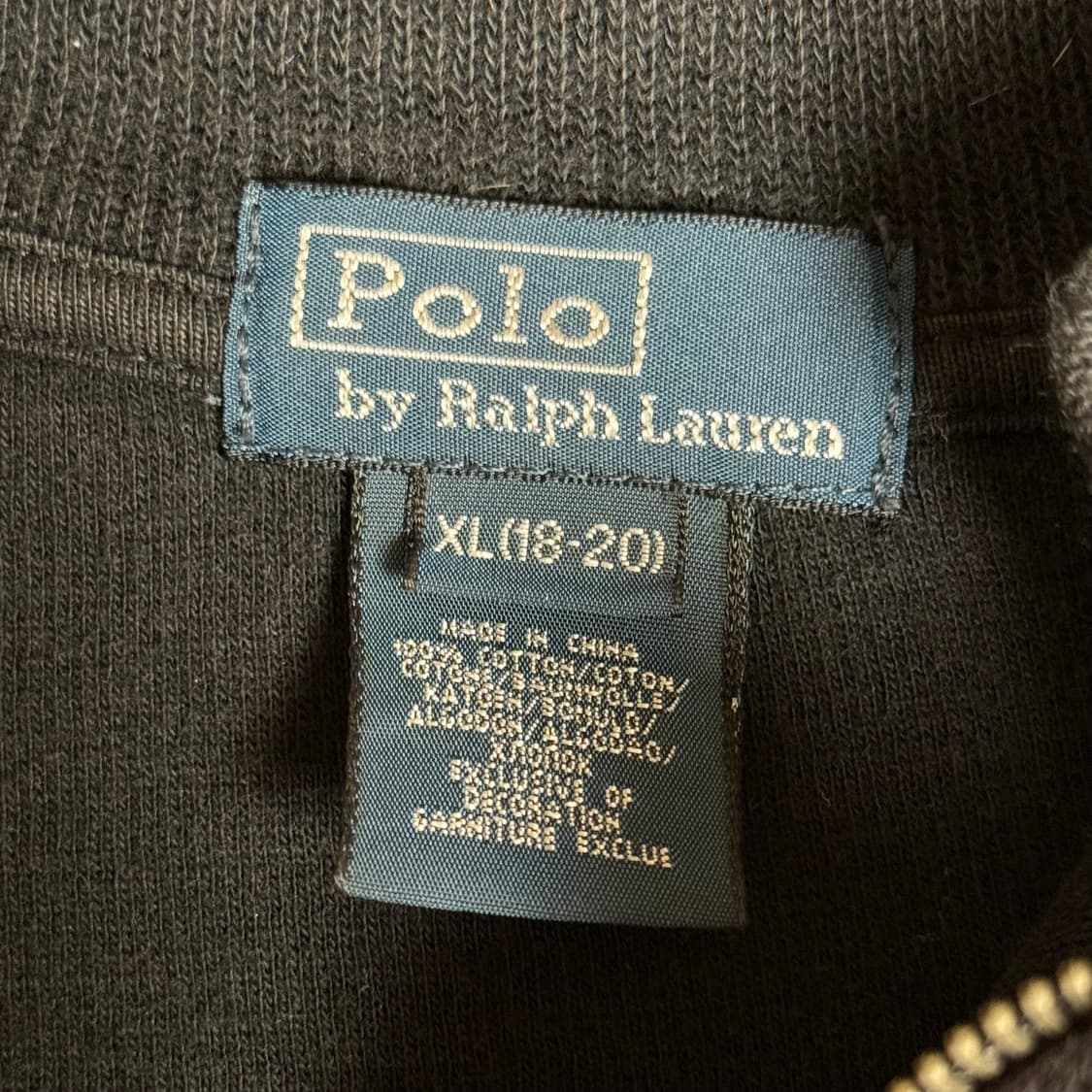 폴로 랄프로렌 빅포니 니트 반집업 상품이미지4