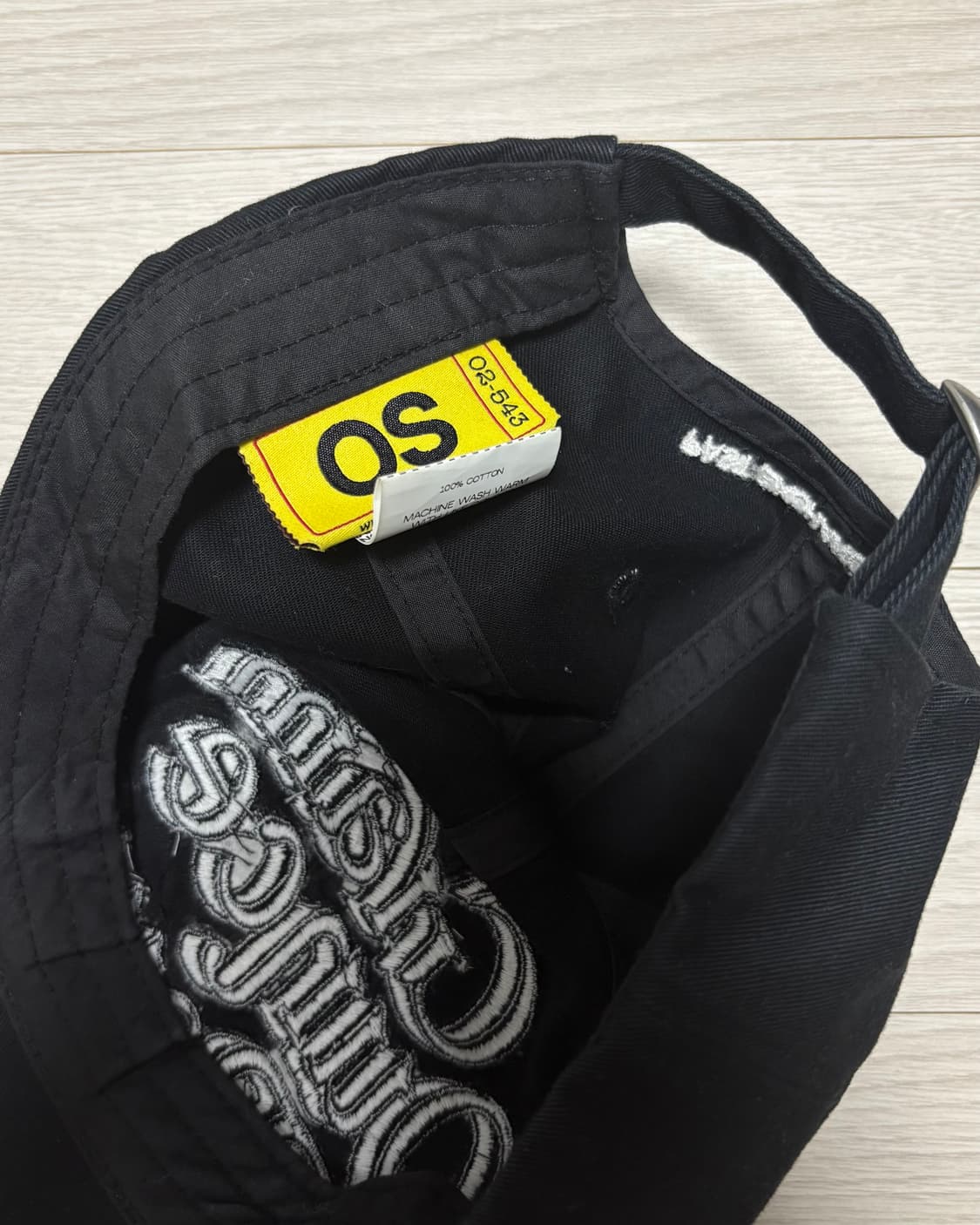 그램 아운스 파운드 70S 로고 볼캡 블랙 상품이미지2