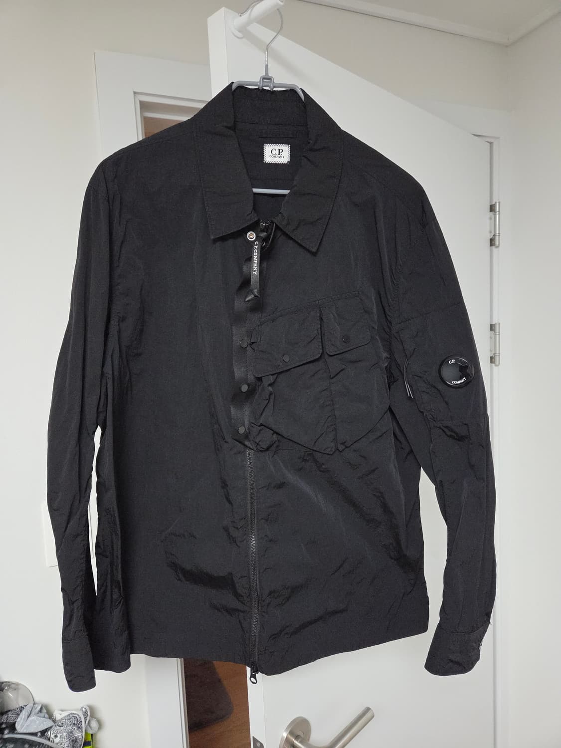 CP컴퍼니 C.P. COMPANY 크롬R 탄창 오버셔츠 XL 상품이미지1