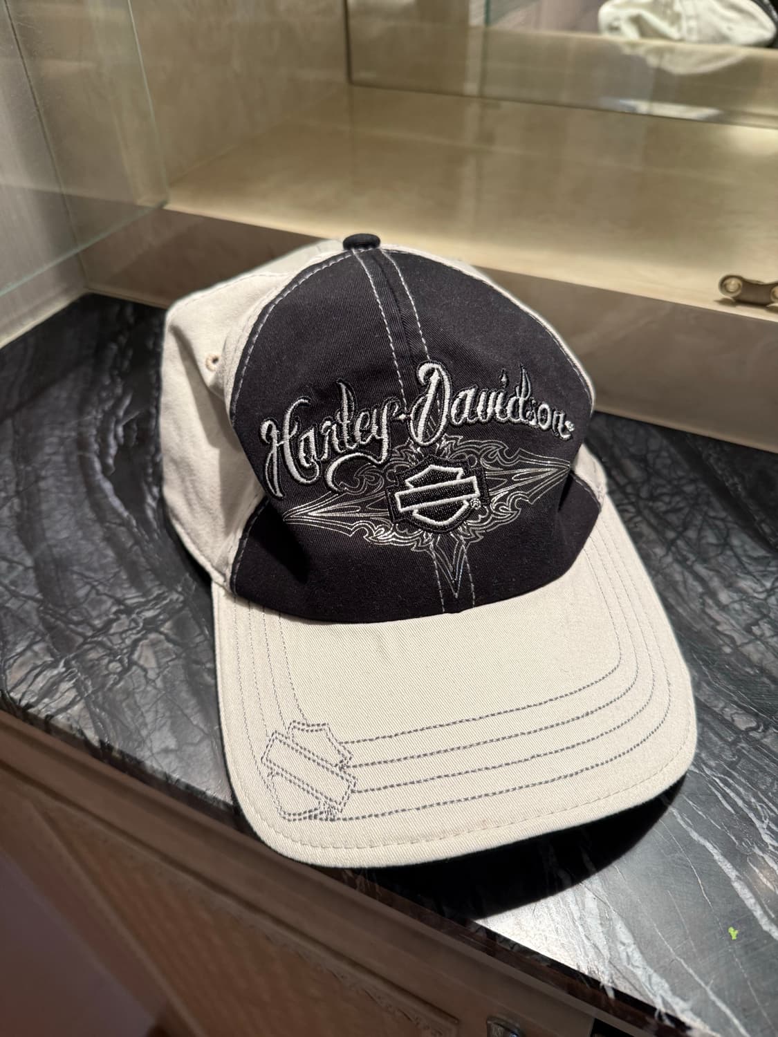 Harley Davidson 할리 데이비슨 트라이벌 자수 볼캡 상품이미지1