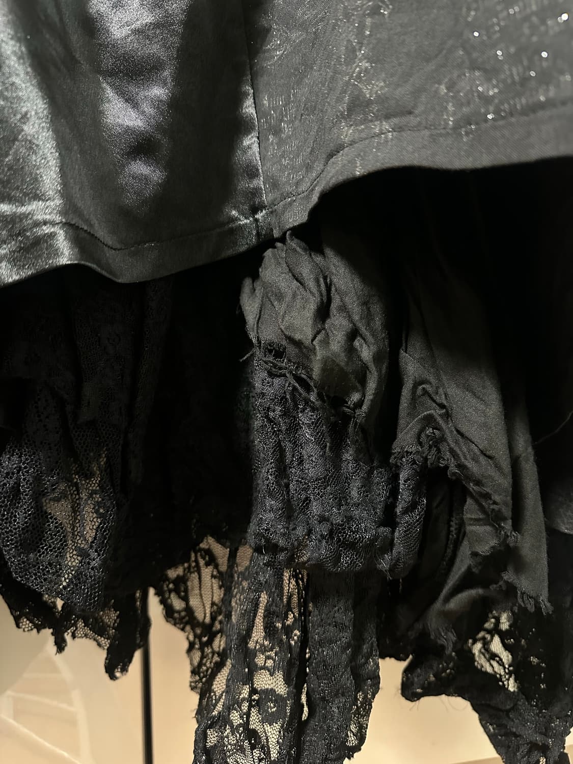 고스펑크 롱치마 상품이미지5