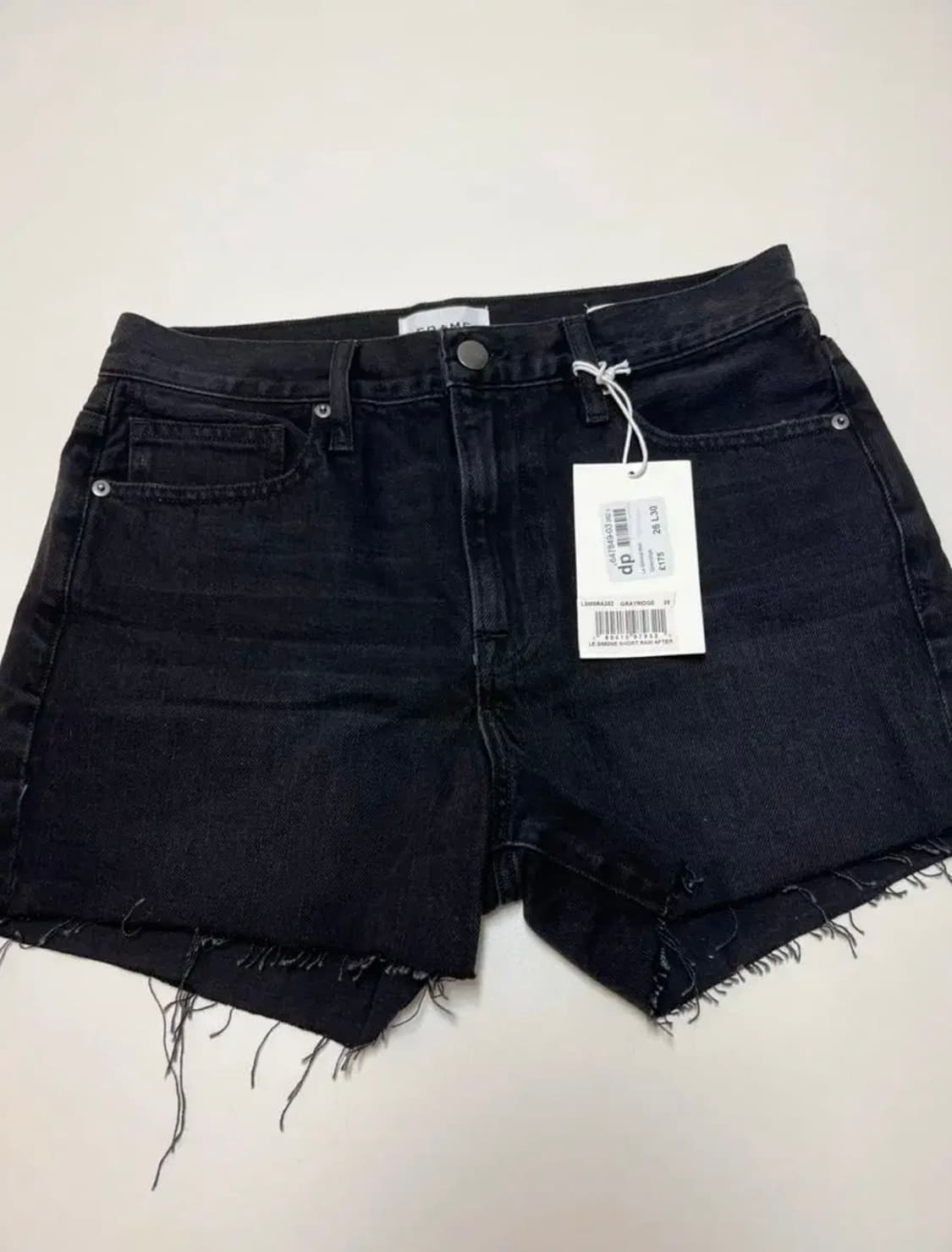 프레임 데님 숏 팬츠 상품이미지1