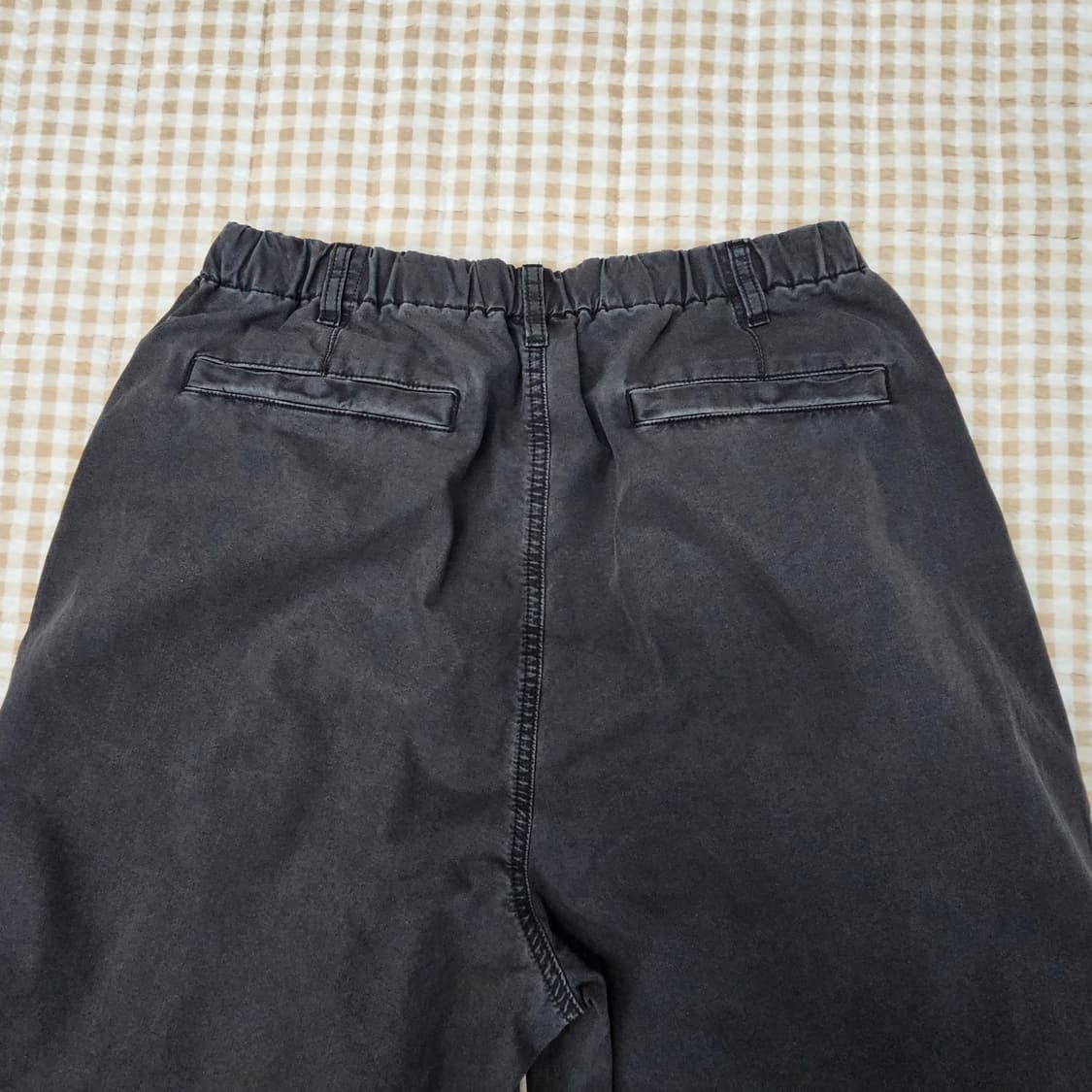 유니클로 밴딩 와이드 팬츠 남자32~33 상품이미지7