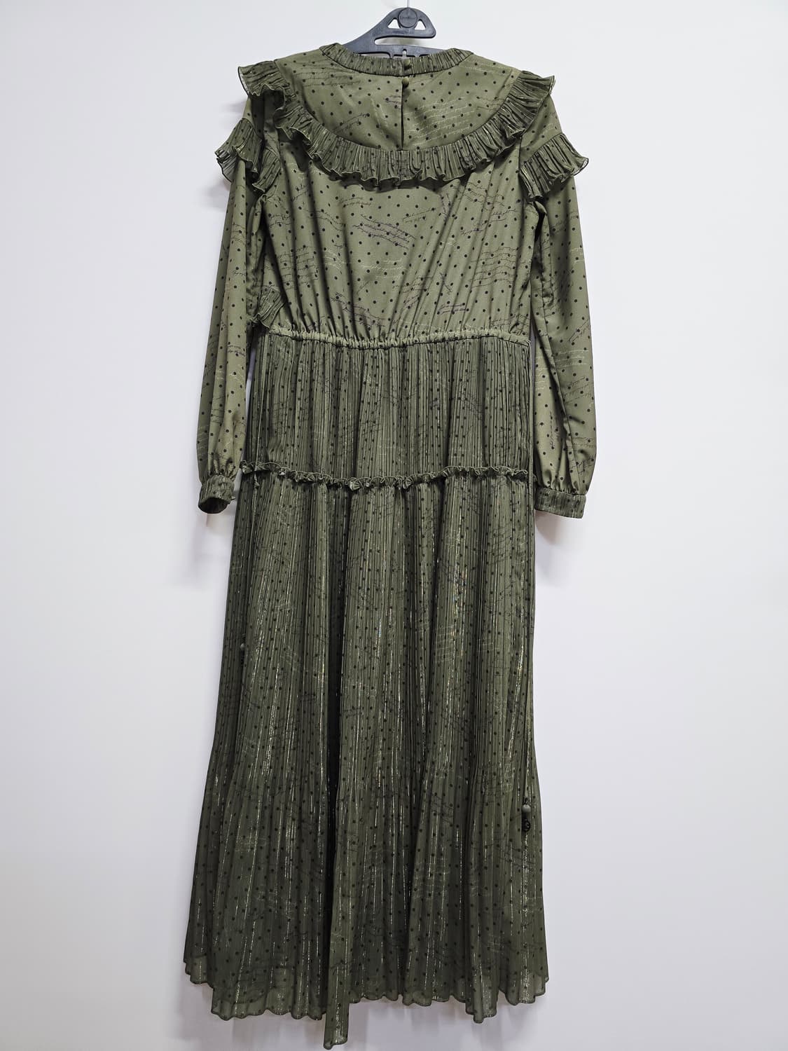 에고이스트  도트 플리츠 원피스 프릴 장식55 상품이미지5