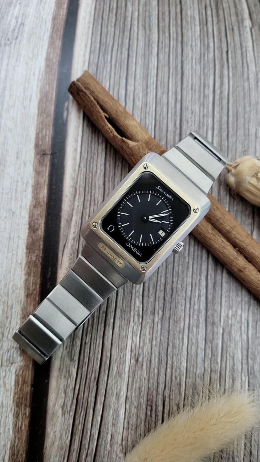 정품 오메가 씨마스터  마리너2 14k 베젤 쿼츠시계 상품이미지7
