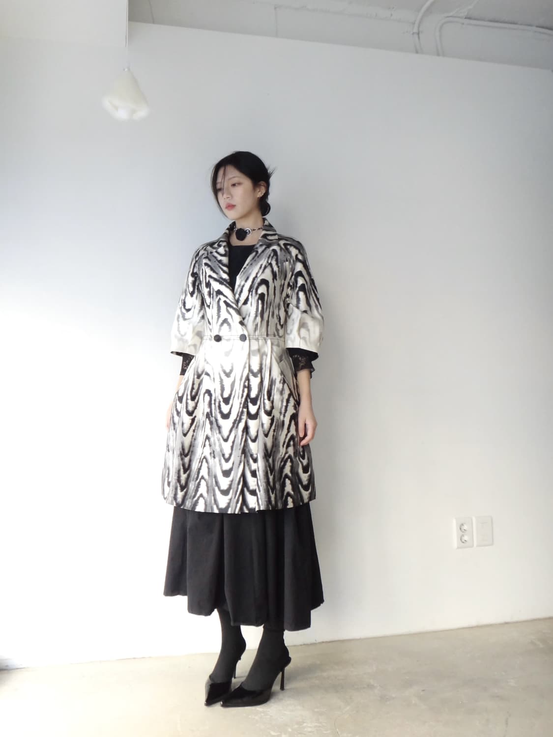 OBZEE Water paint semi formal jacket 상품이미지5