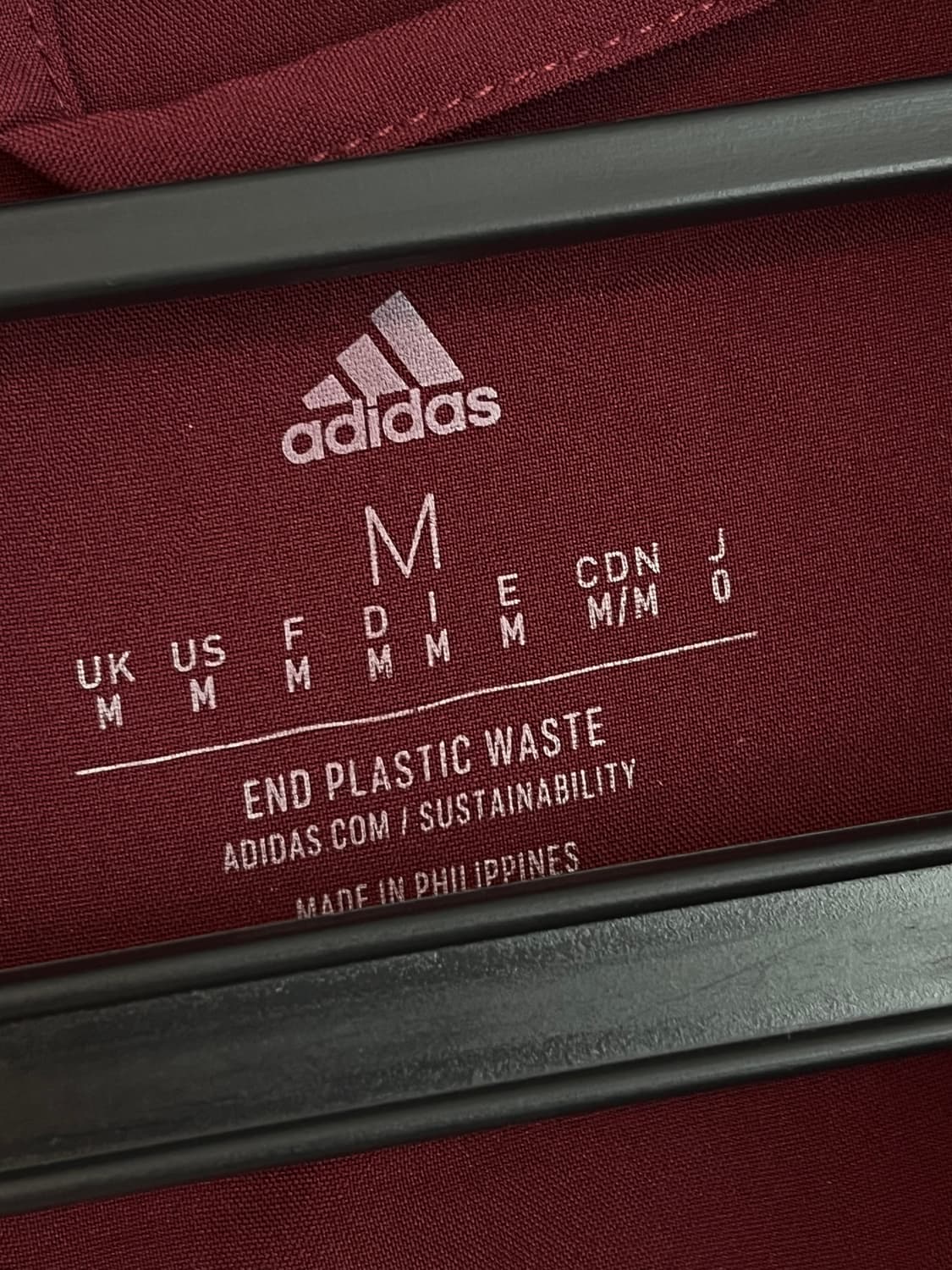 [해외/M] 아디다스 정품 피파 바람막이 버건디  상품이미지5