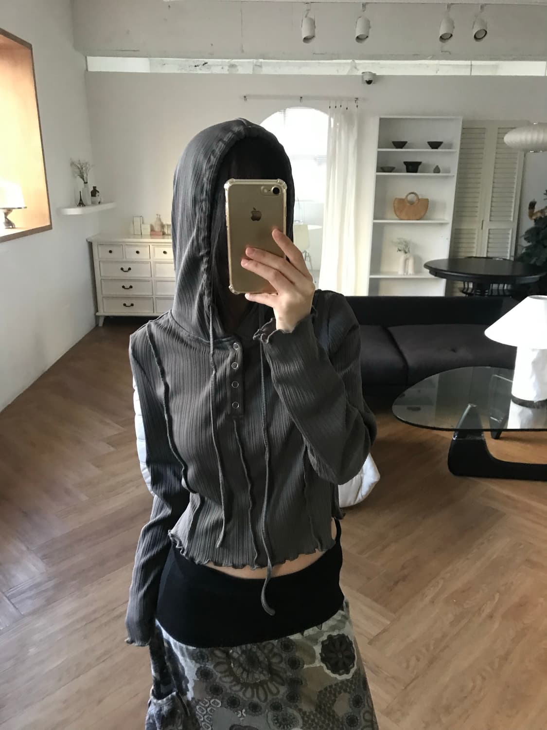 vintage hood lone sleeve 상품이미지5