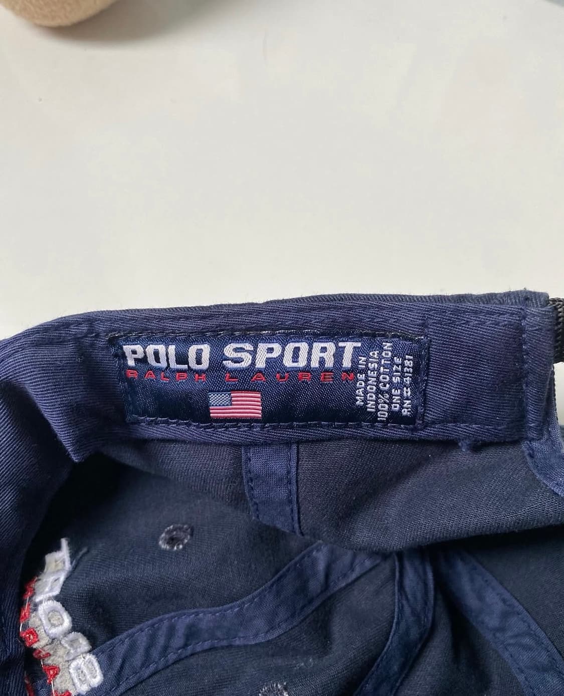 폴로 스포츠 볼캡 네이비 상품이미지2