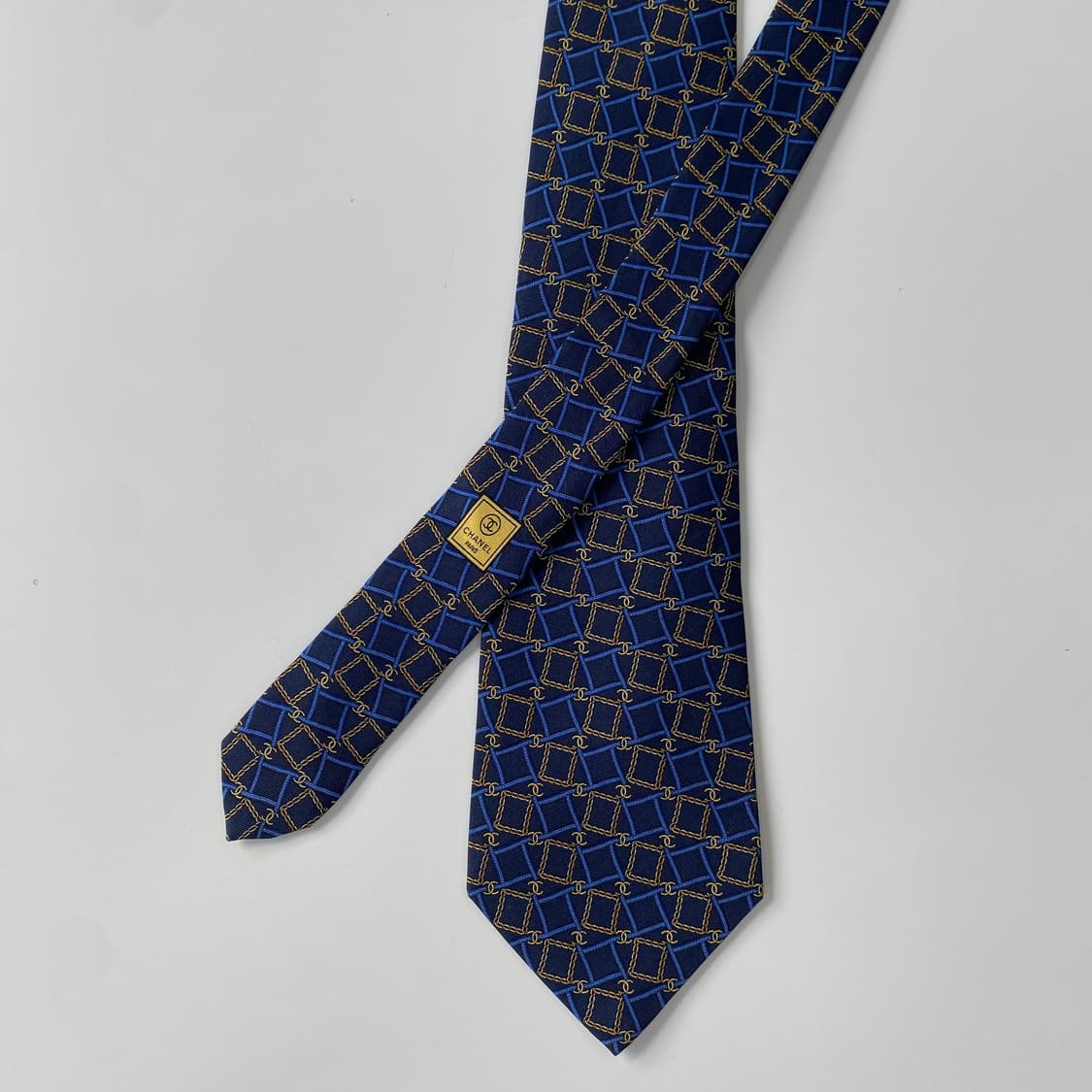 샤넬(CHANEL) 모노그램 명품 정품 넥타이 상품이미지2