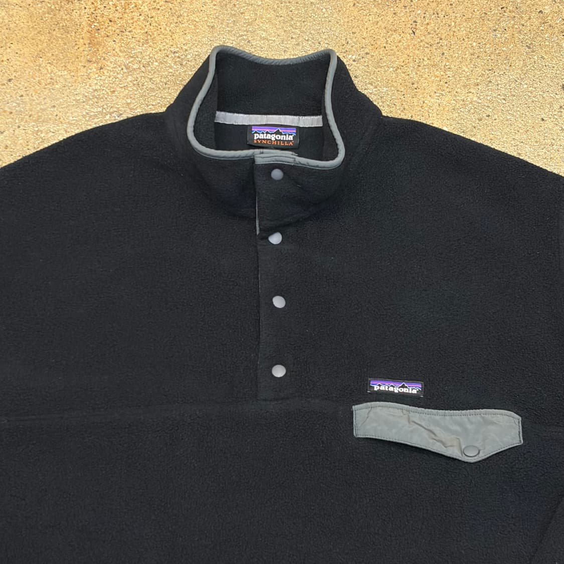 새상품급 USA 빈티지 파타고니아 신칠라 헤비코튼 플리스 집업 후리스 상품이미지3