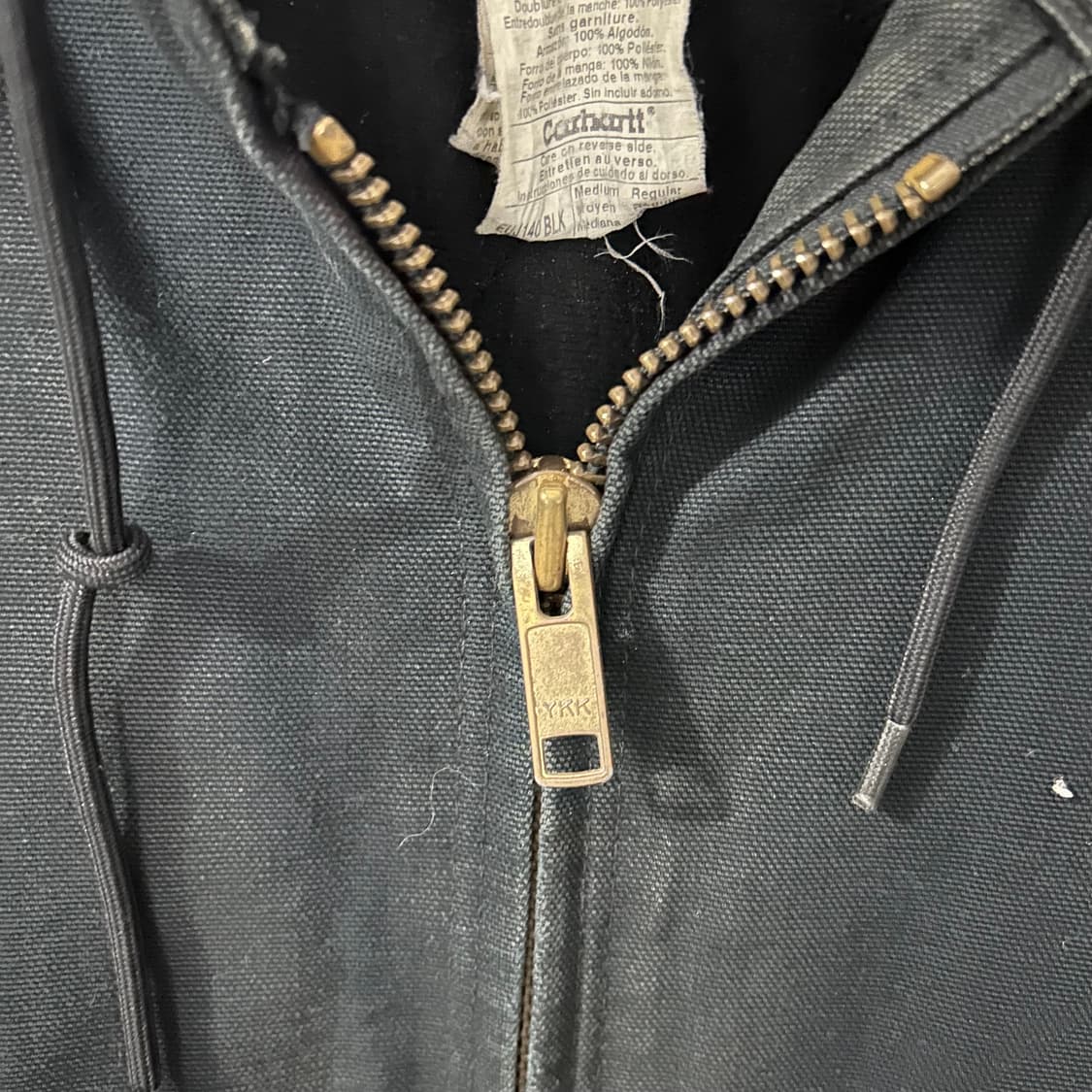  (M) 칼하트 j140 블랙 액티브 자켓  상품이미지5