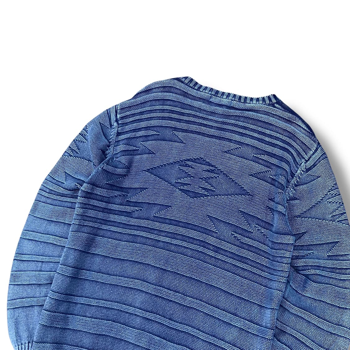 나바호 자카드 패턴 코튼 니트 y09526 상품이미지7