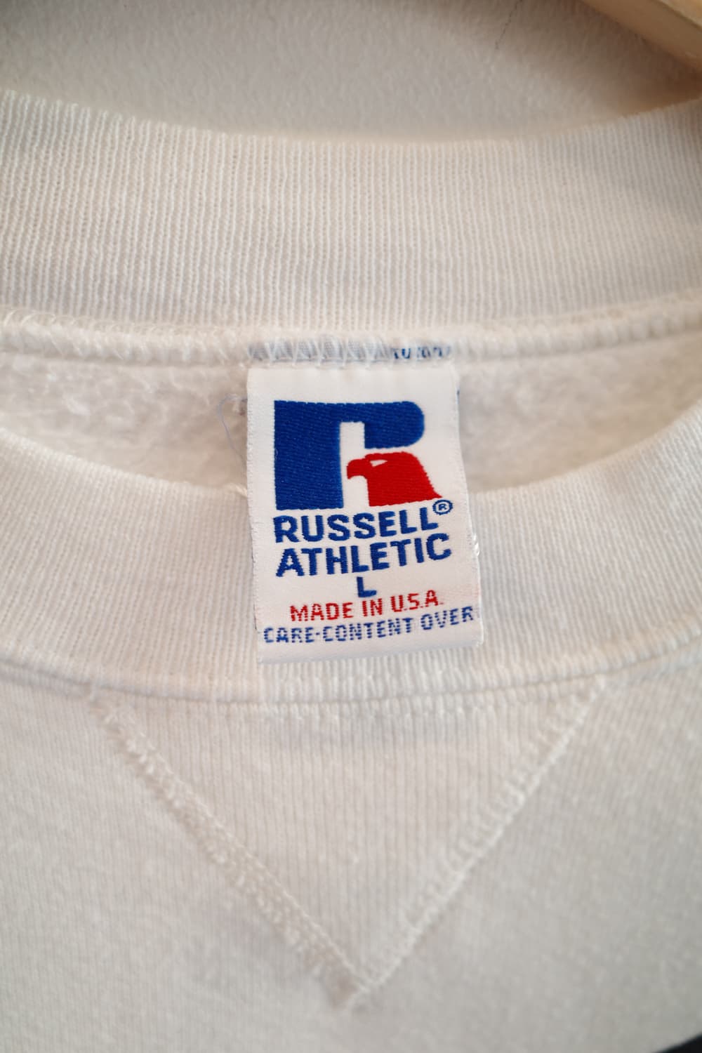90s 러셀 애슬레틱 뉴욕 양키즈 맨투맨 (MADE IN USA)  상품이미지4