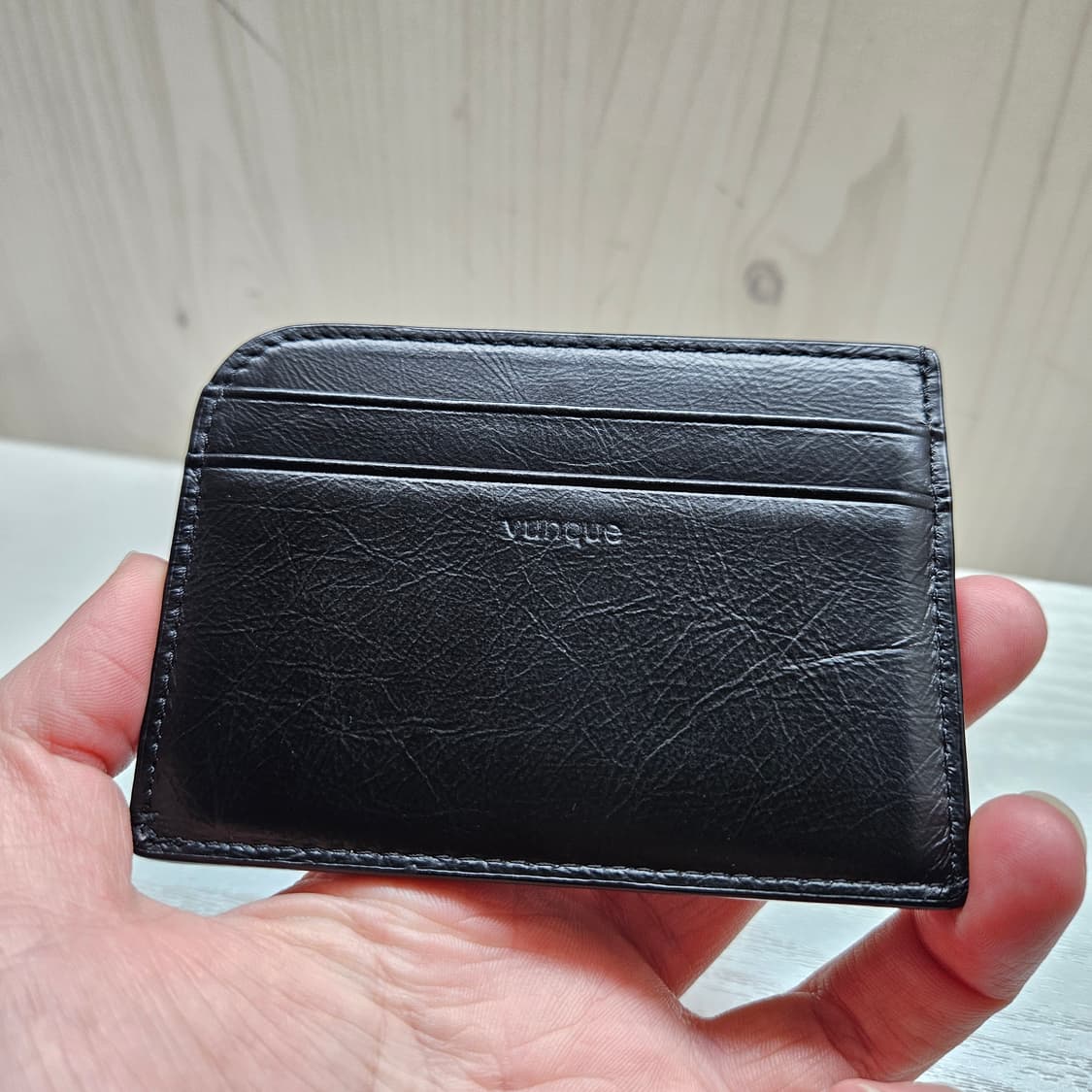 분크 오캄 슬릿 카드 홀더 블랙 상품이미지3