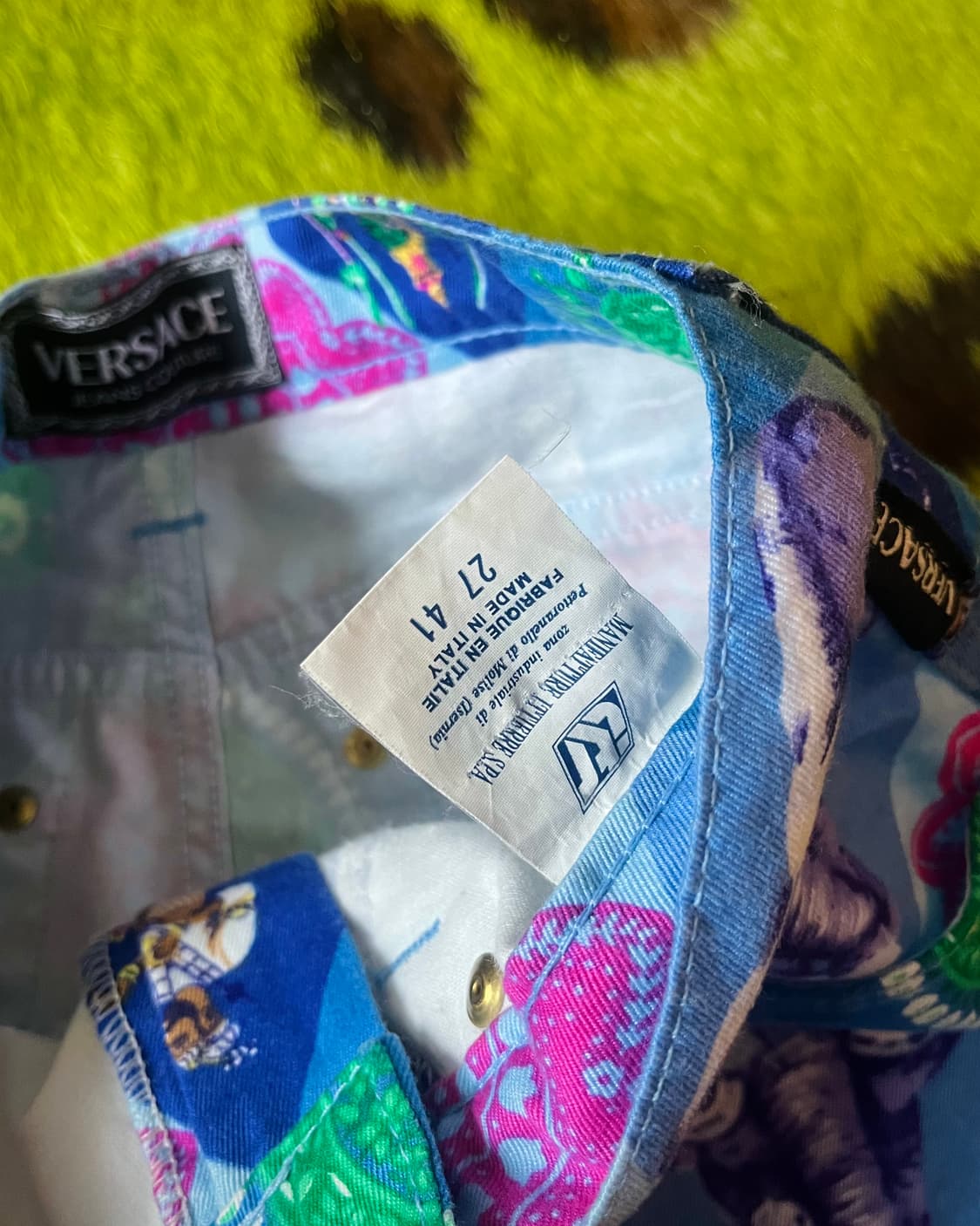 90s VERSACE Indian Elephant Pants 상품이미지8